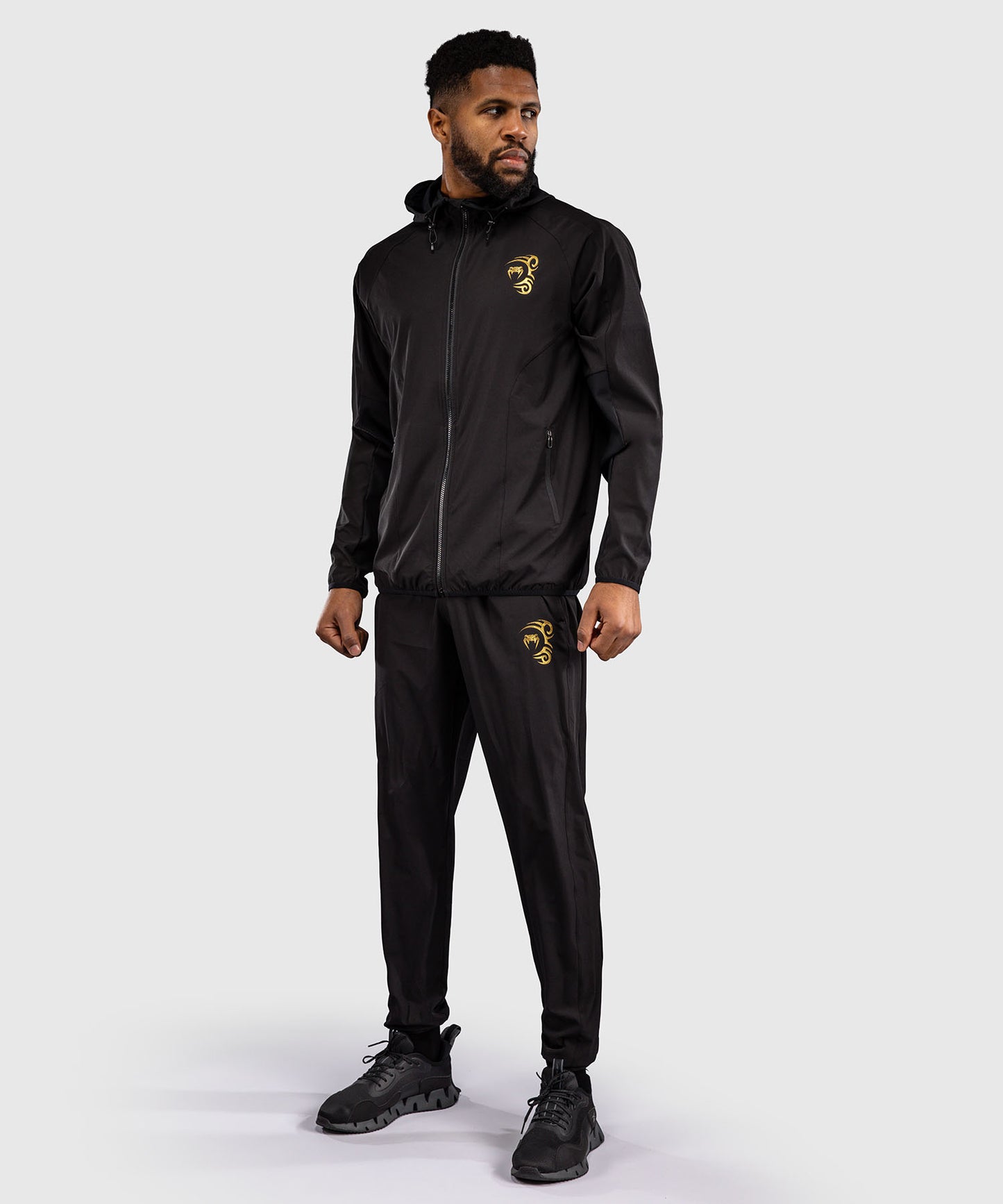 Veste de Survêtement Venum x Mike Tyson Tiger - Noir/Or