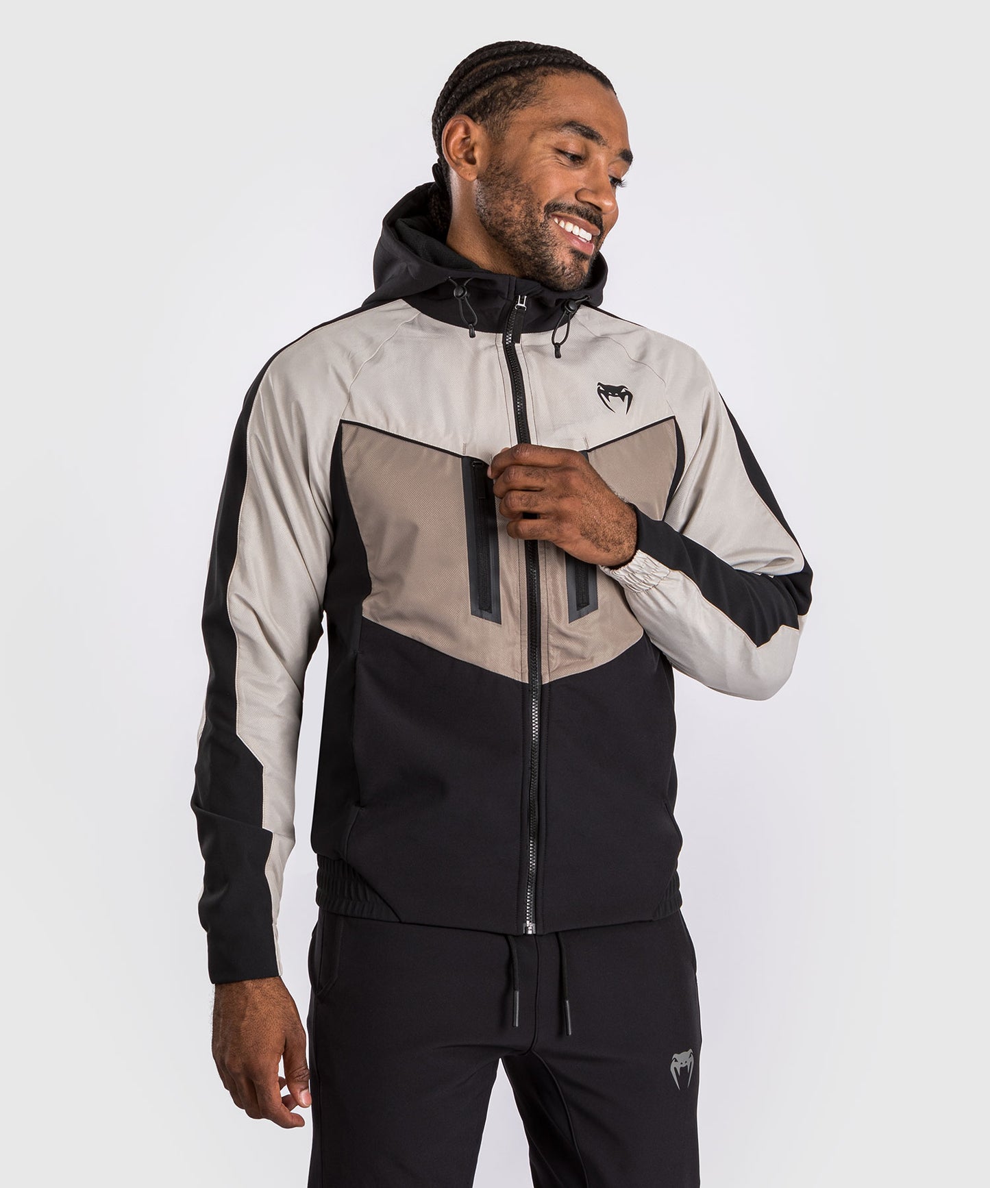 Veste de survêtement Venum Laser 3.0 - Noir/Sable