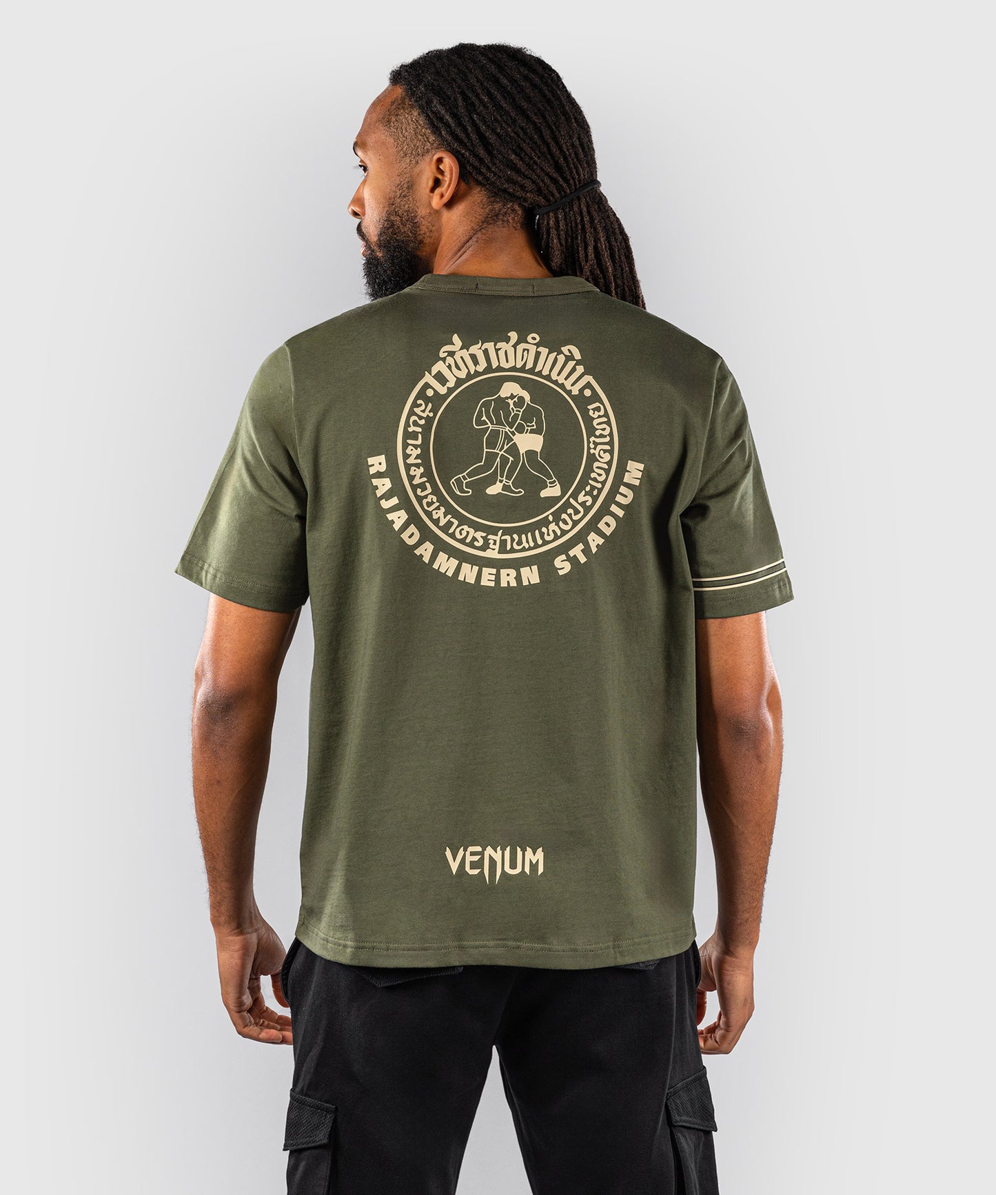Venum x Rajadamnern T-Shirt - Militärgrün