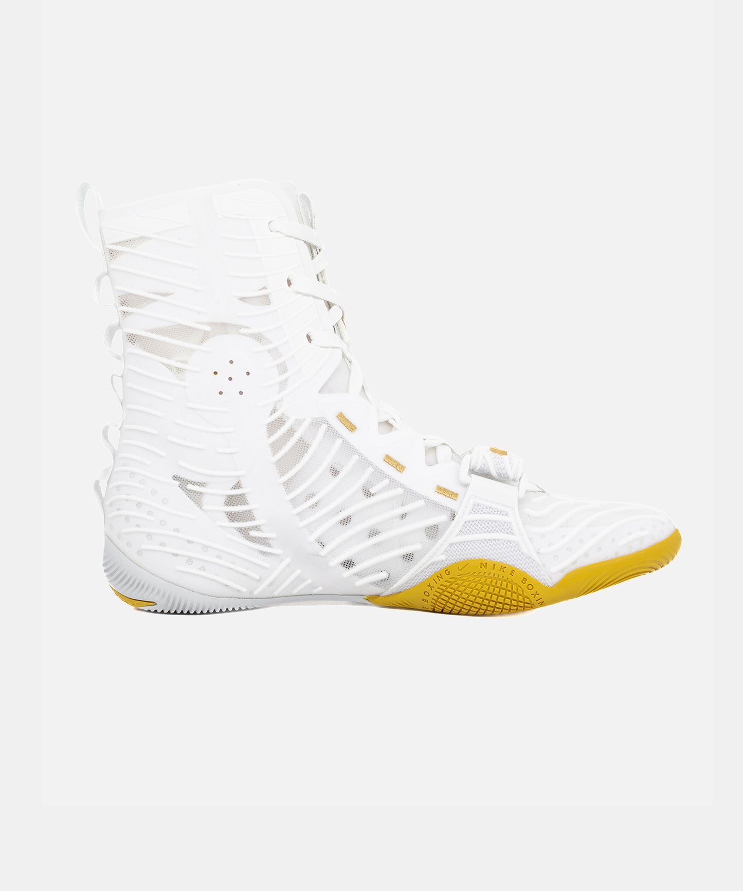 Nike Hyperko 3 Scarpe da Boxe - Bianco/Oro