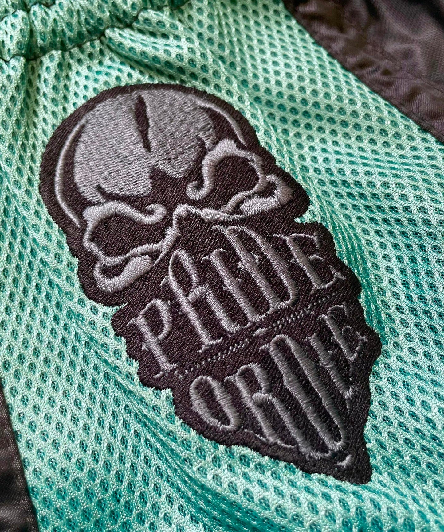 Pride Samurai Muay Thai Shorts - Schwarz