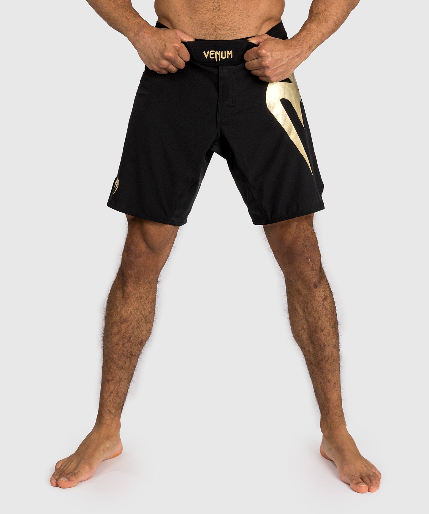 Venum Light 5.0 Fightshorts - Nero/Oro