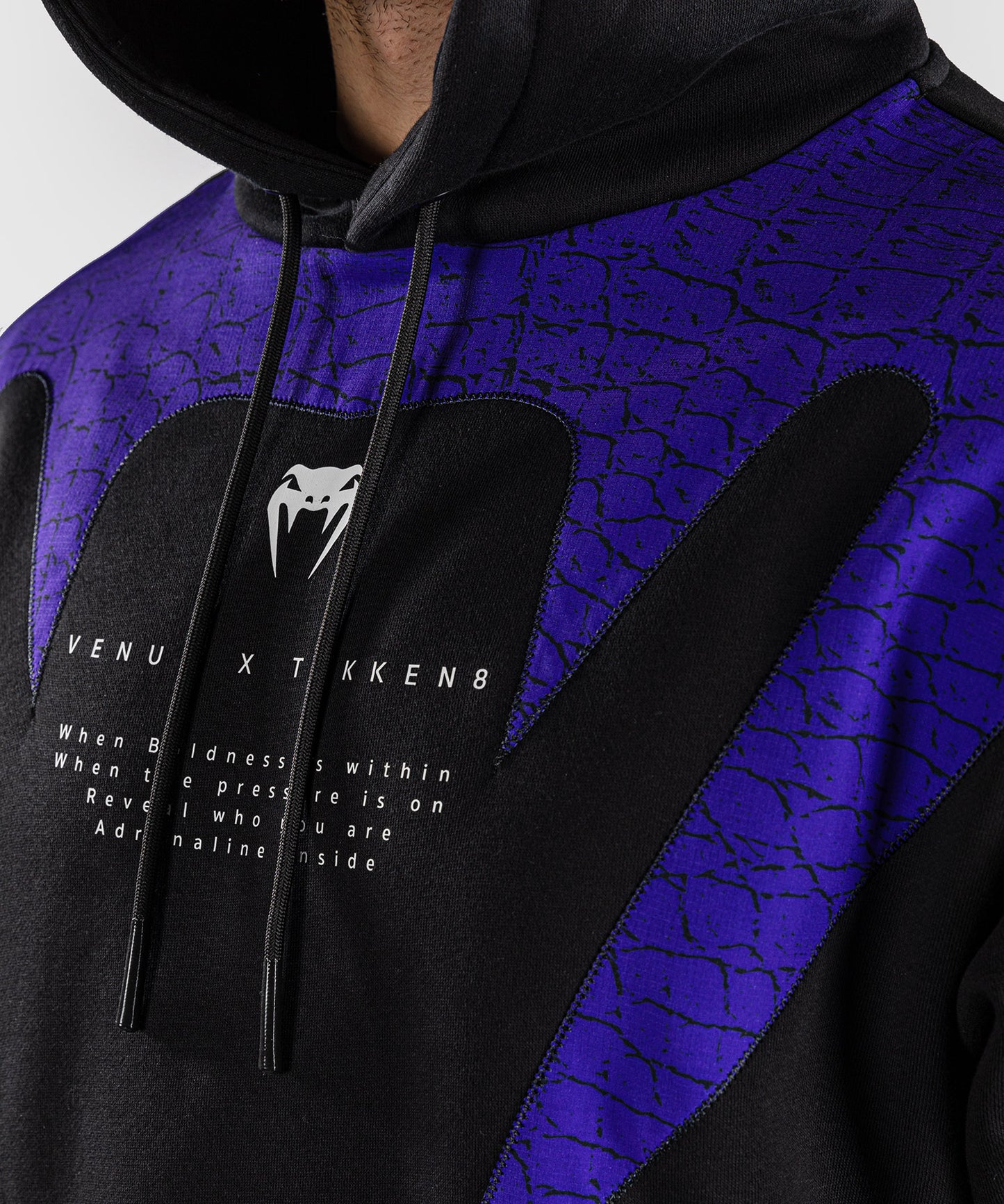 Sweat à Capuche Kazuya Venum x TEKKEN 8 - Noir/Violet