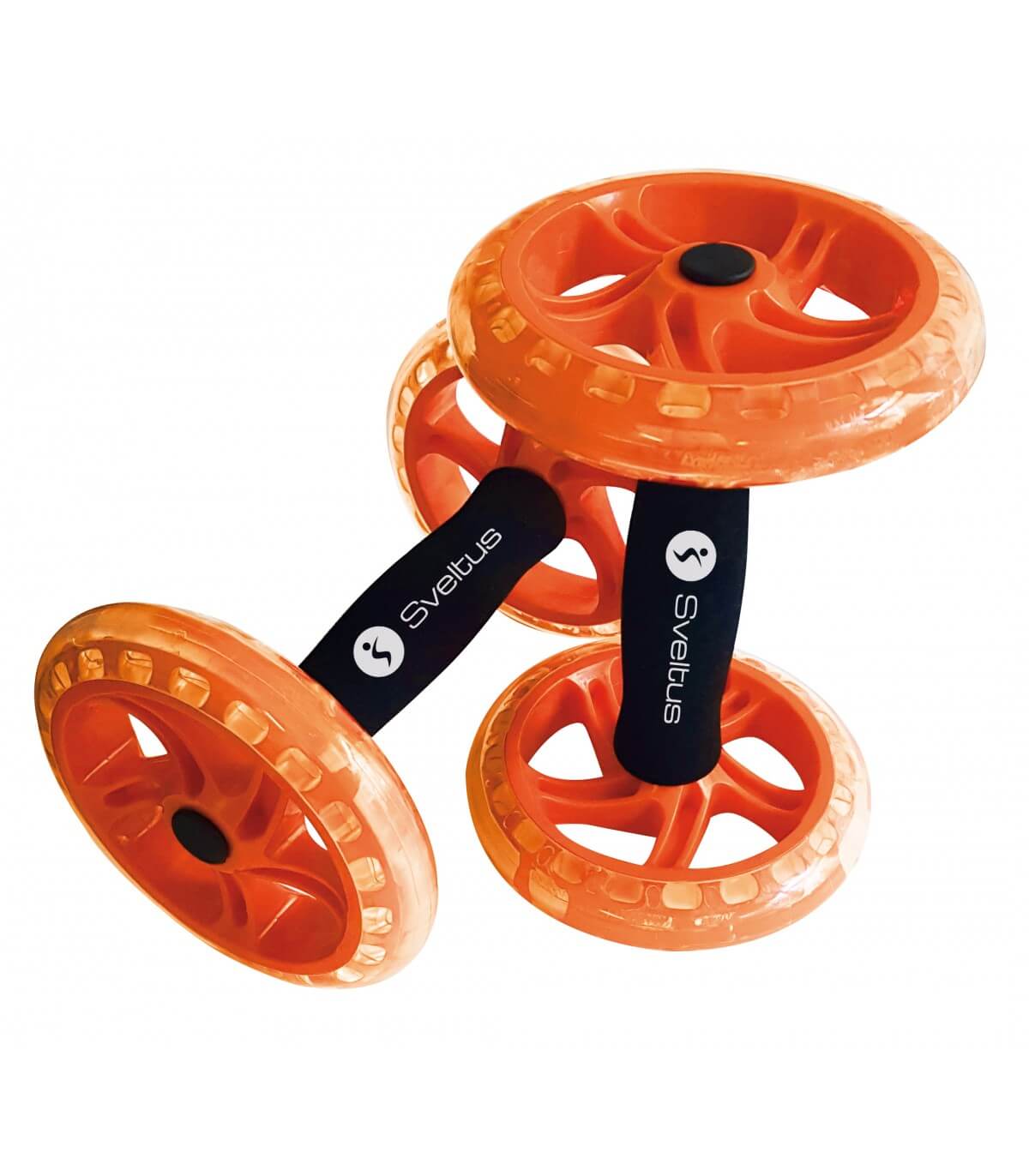 Sveltus Ruedas Abdominales – Naranja (Pack de 2)