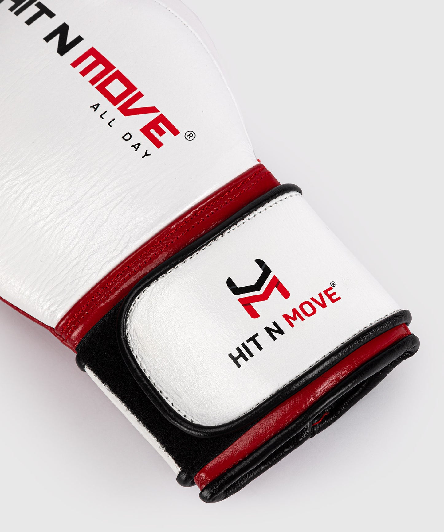 Gants de Boxe Hit N Move All Day® Pro Agility - Blanc/Rouge/Noir