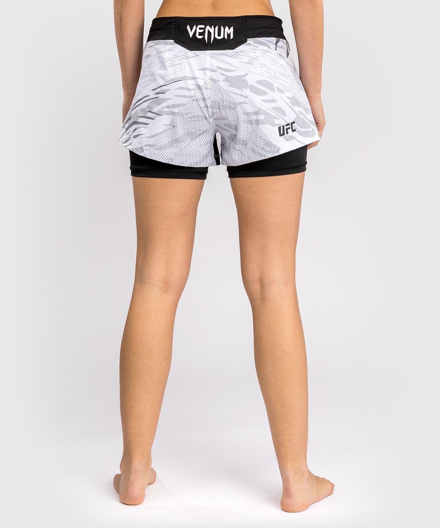 UFC Fusion by Venum Authentic Fight Night Women’s Fight Short - White