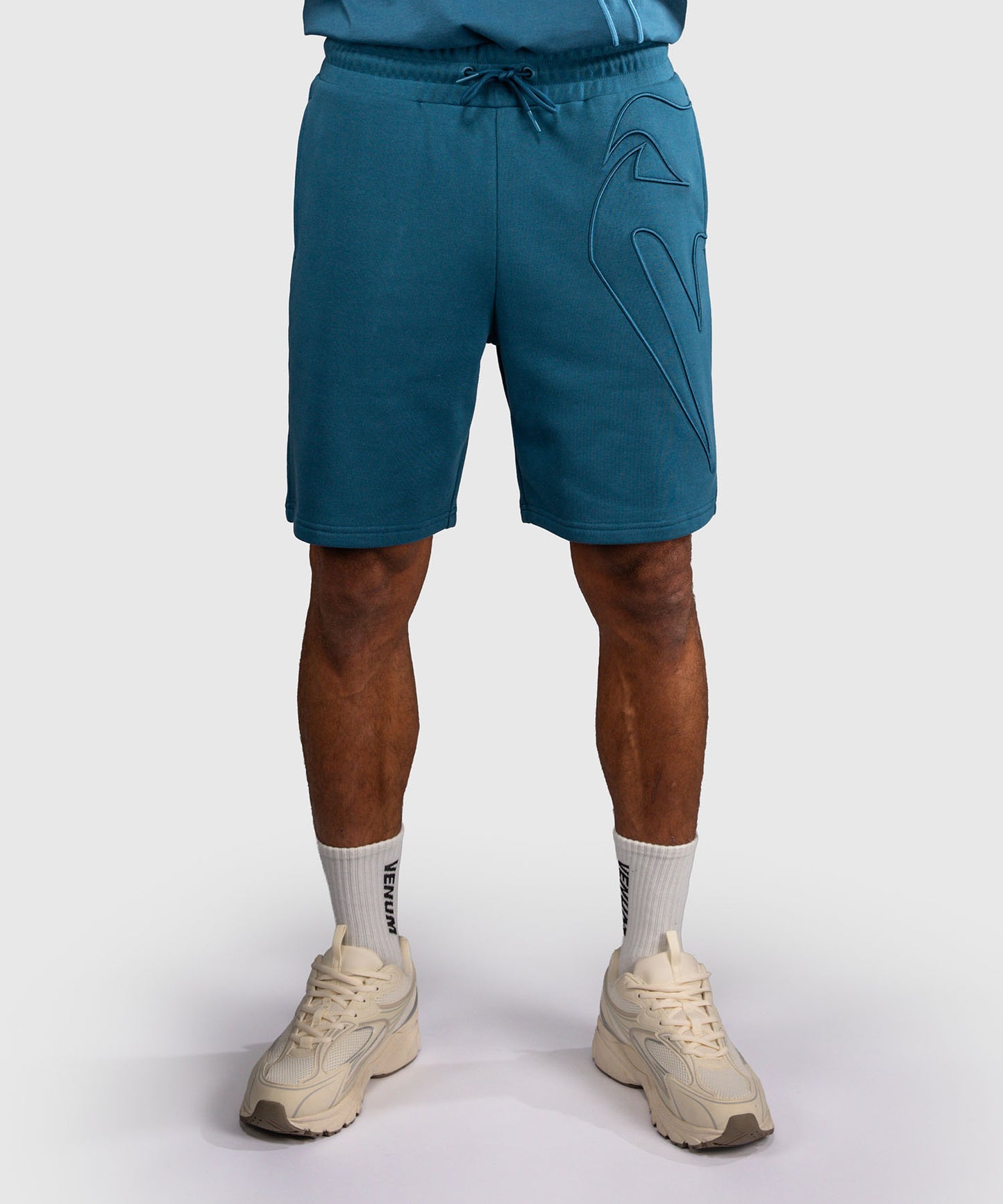 Venum Giant 3D Short de Algodón - Azul Océano