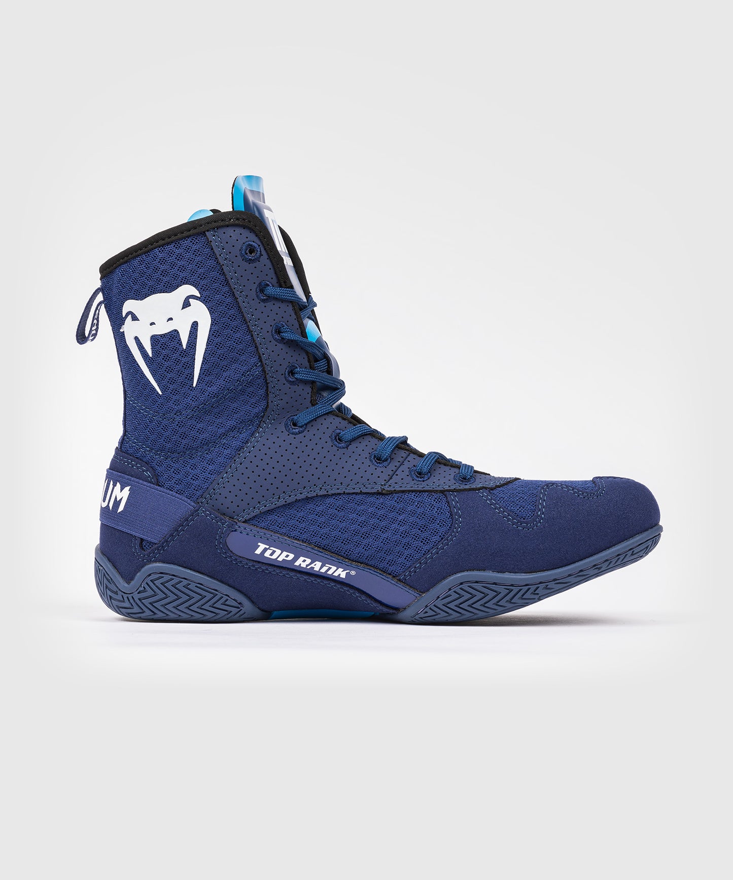 Venum x Top Rank Original Zapatillas de Boxeo - Azul Marino