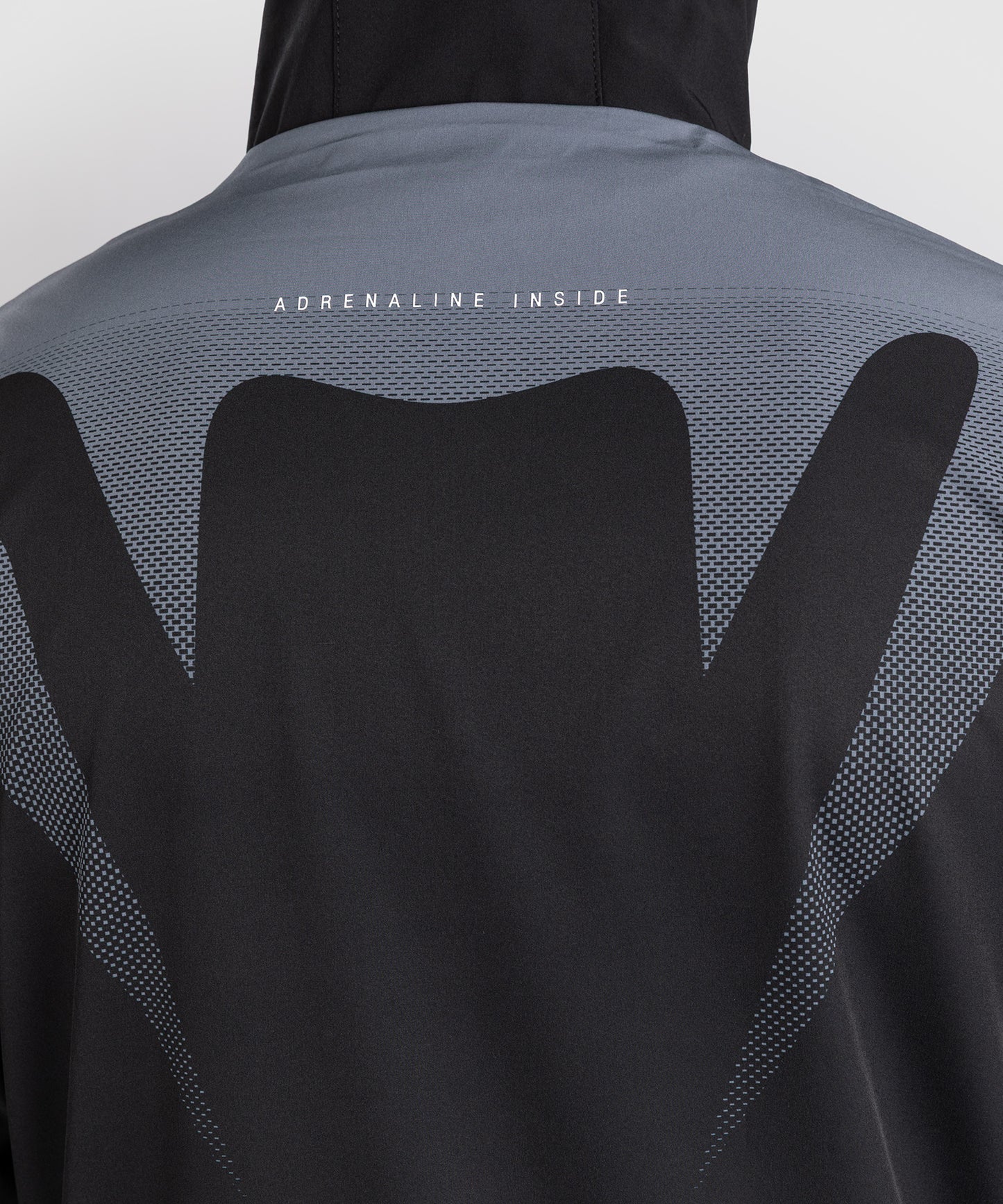Venum Adrenaline Trainingsjacke – Schwarz/Silbergrau
