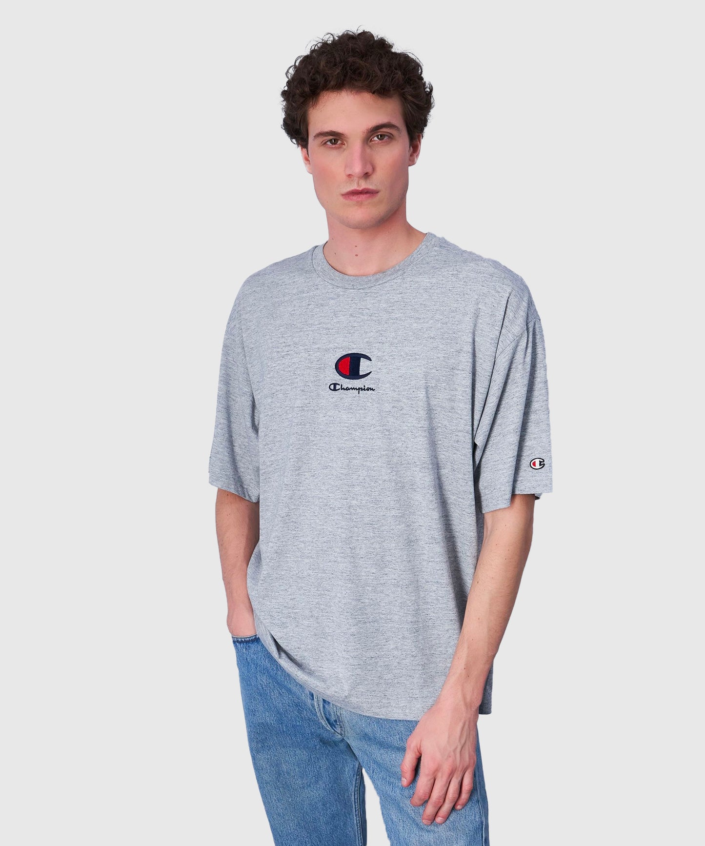 T-Shirt À Manches Courtes Champion Legacy - Gris