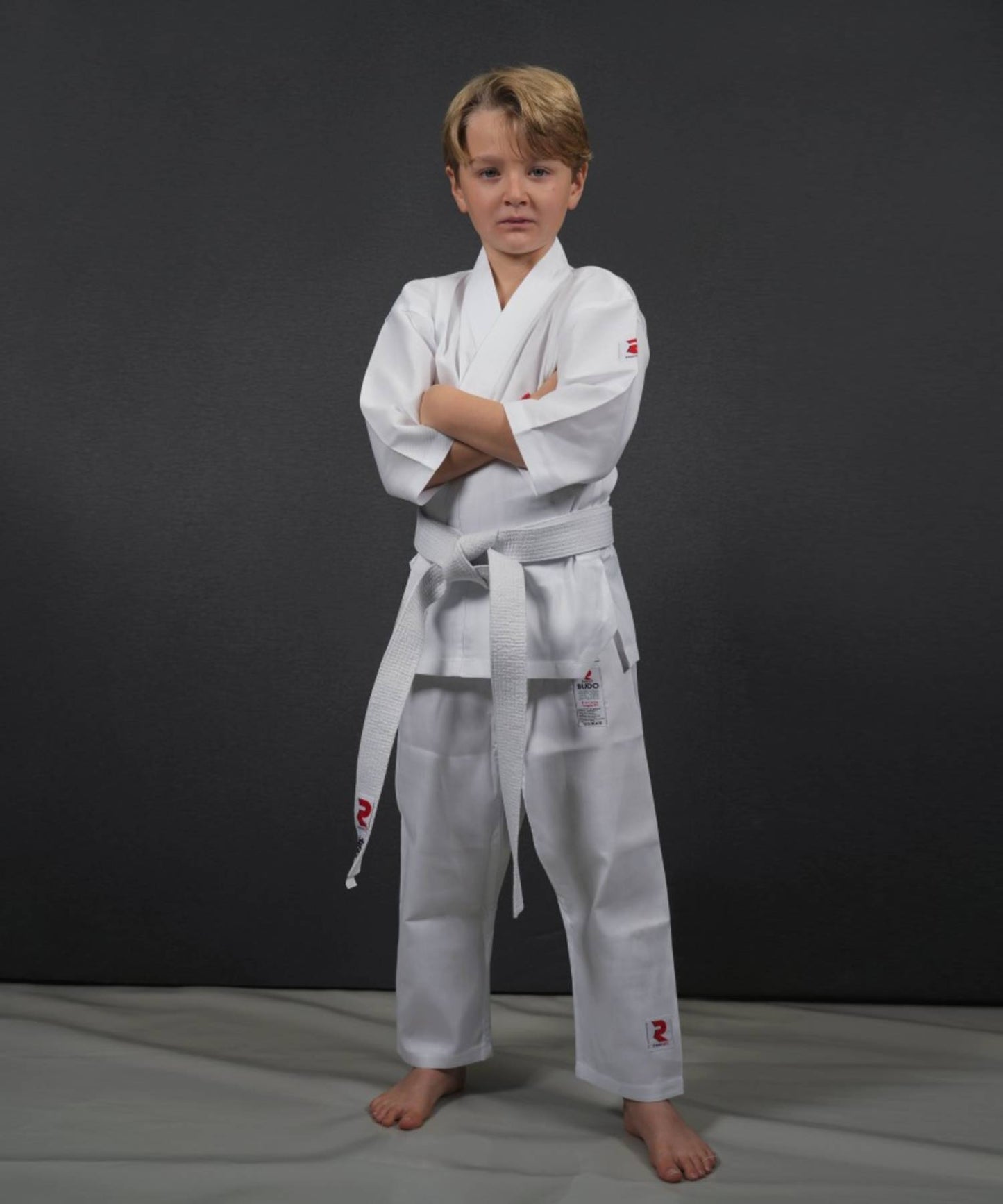 Fight Art Budo Kinder Trainings Karate Gi - Weiß