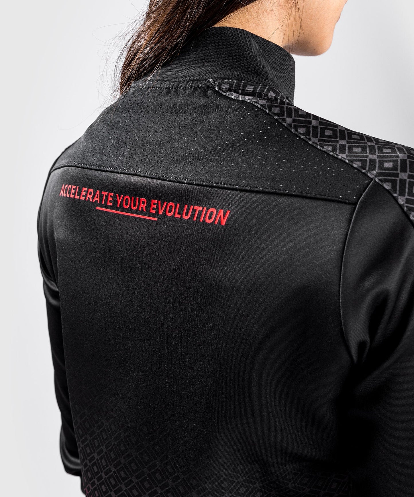 Veste UFC Venum Performance Institute - Pour Femmes - Noir/Rouge