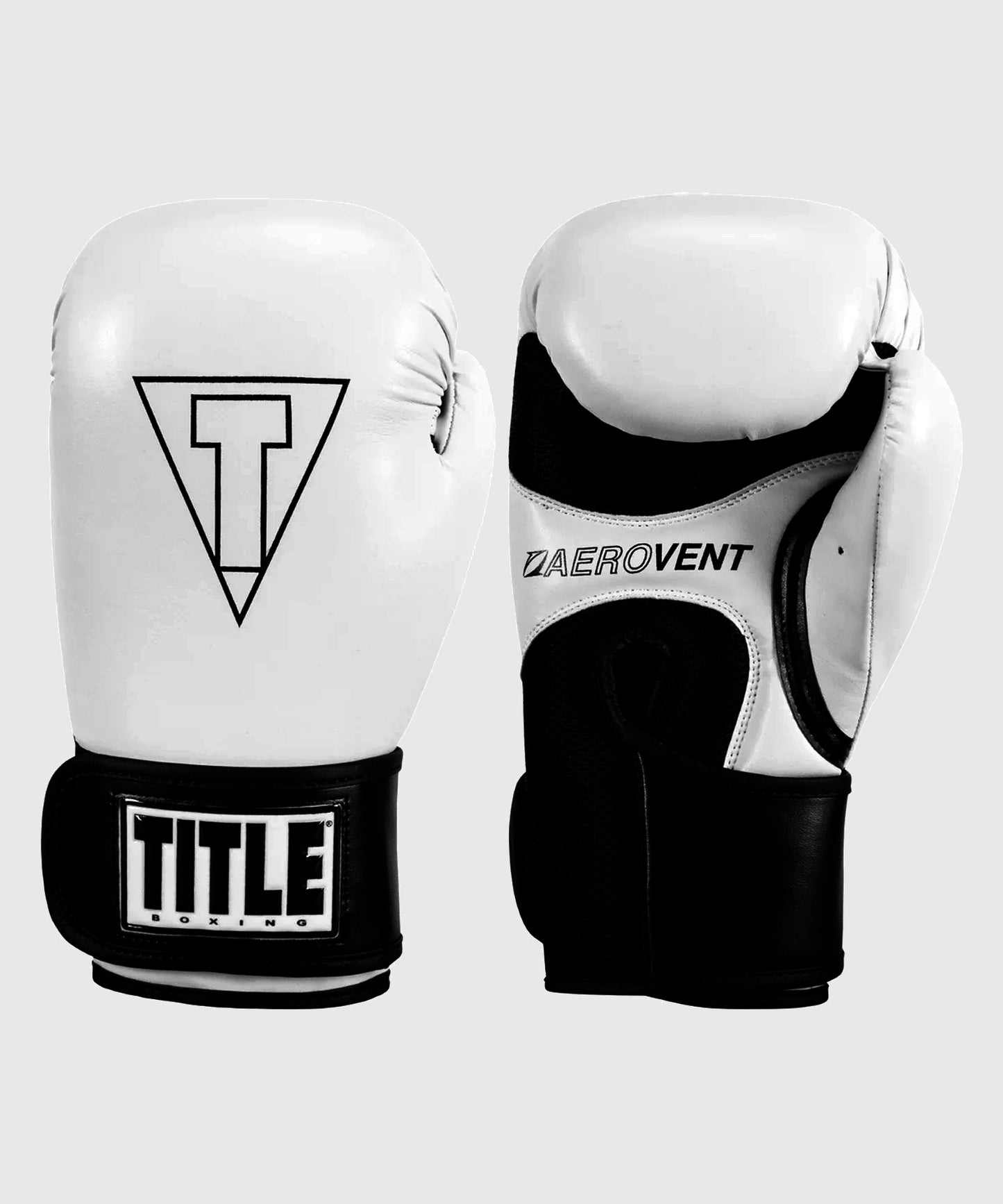 Gants de Boxe Title Boxing Vegan Fitness - Blanc/Noir