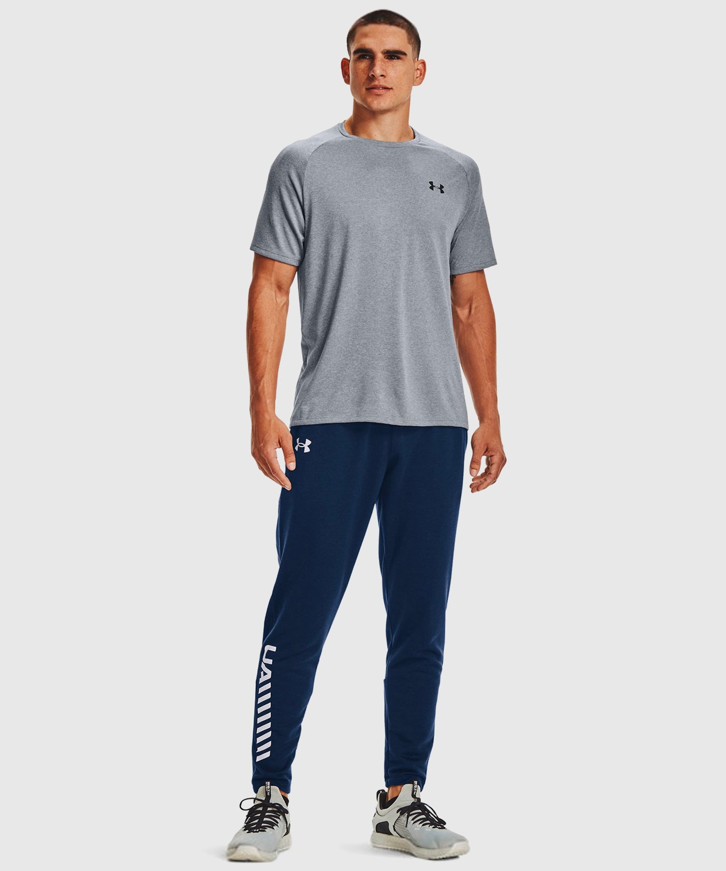 T-Shirt Under Armour Ua Tech™ 2.0 - Gris Clair Chiné