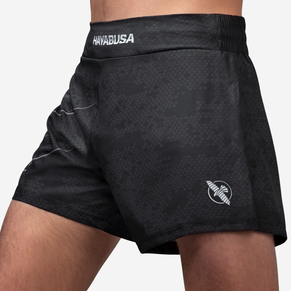 Hayabusa Kickboxing Arrow Fightshorts - Schwarz
