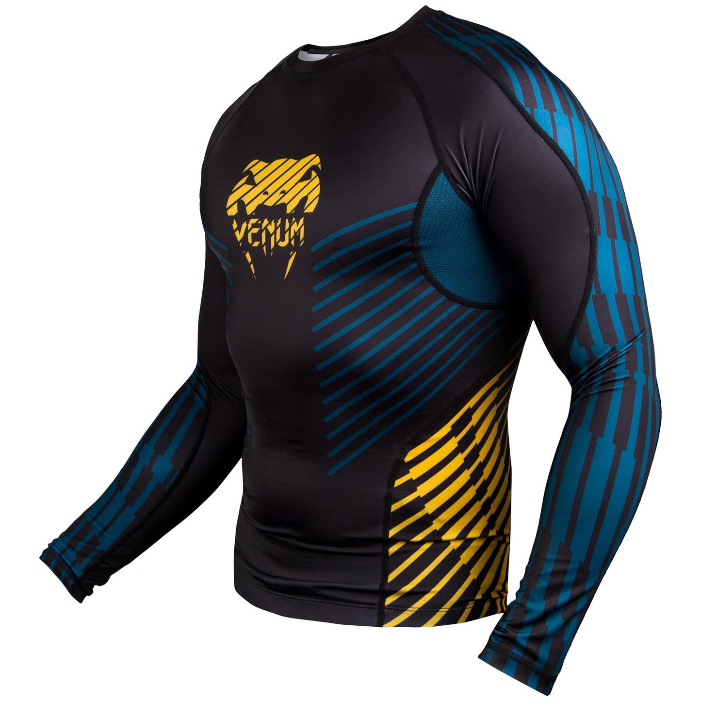 Venum Plasma Rashguard - Langarm - Schwarz/Gelb