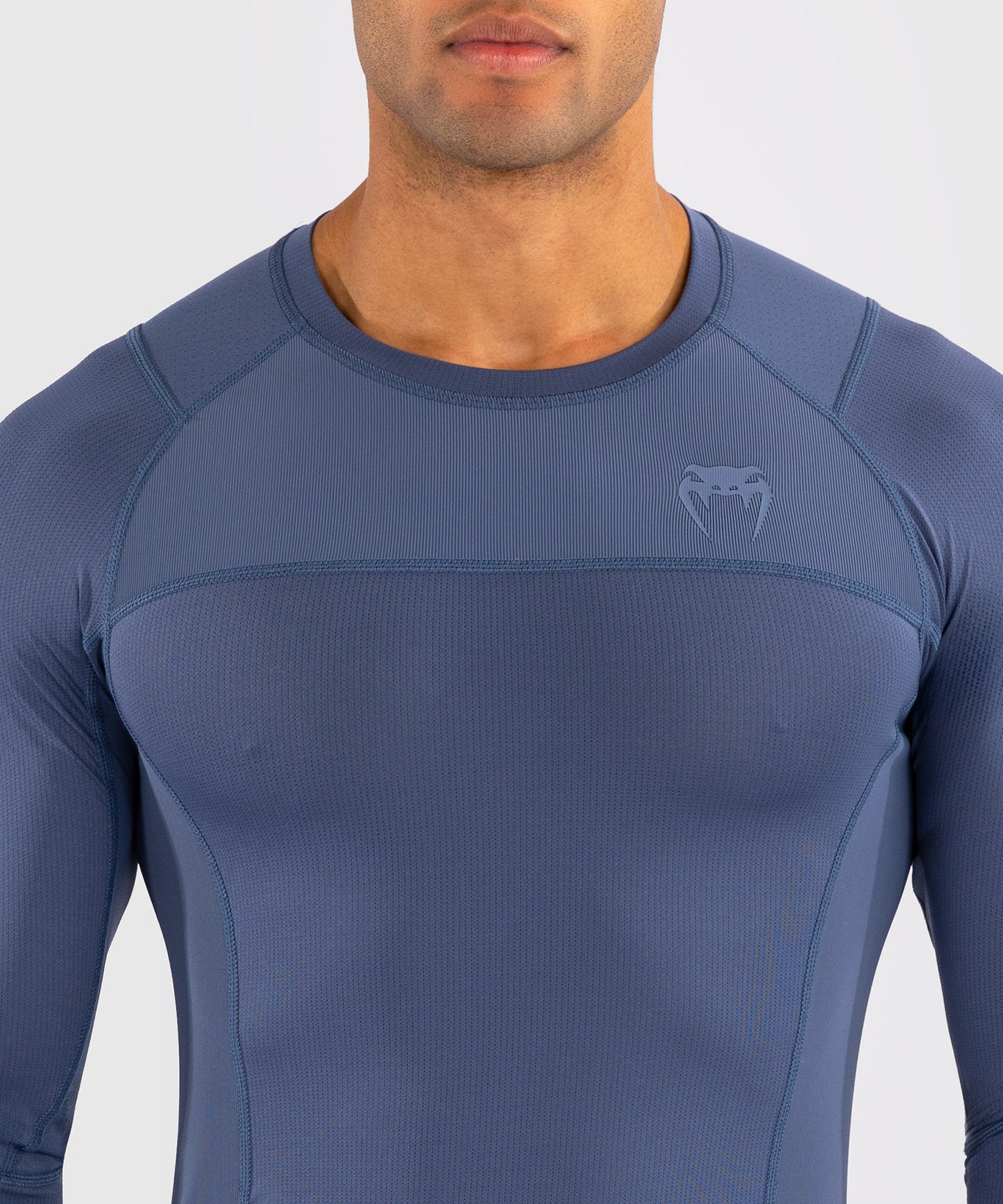 Venum G-Fit Air Herren Langarm Rashguard - Nebelblau