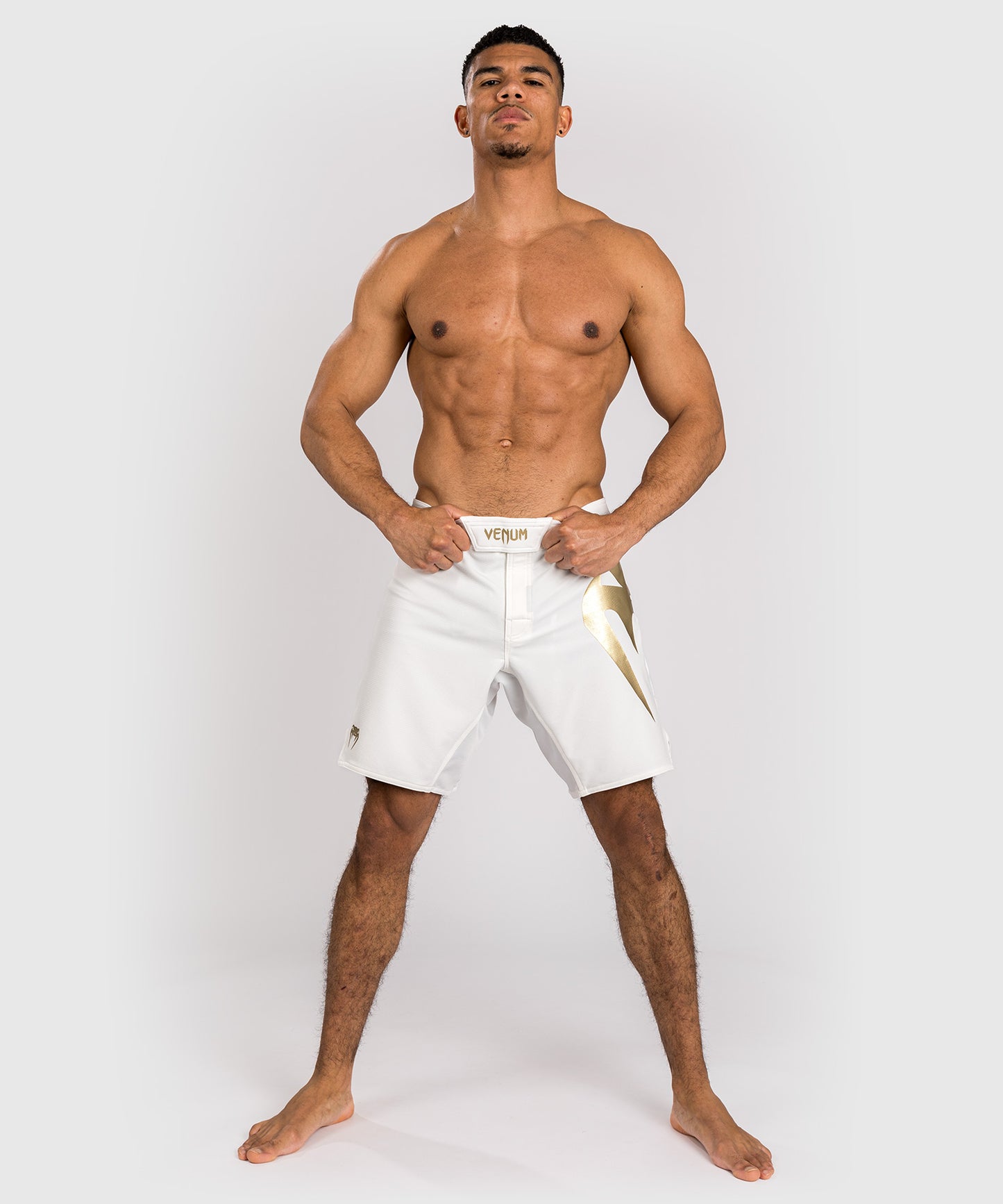 Venum Light 5.0 Pantaloncini da combattimento - Bianco/Oro