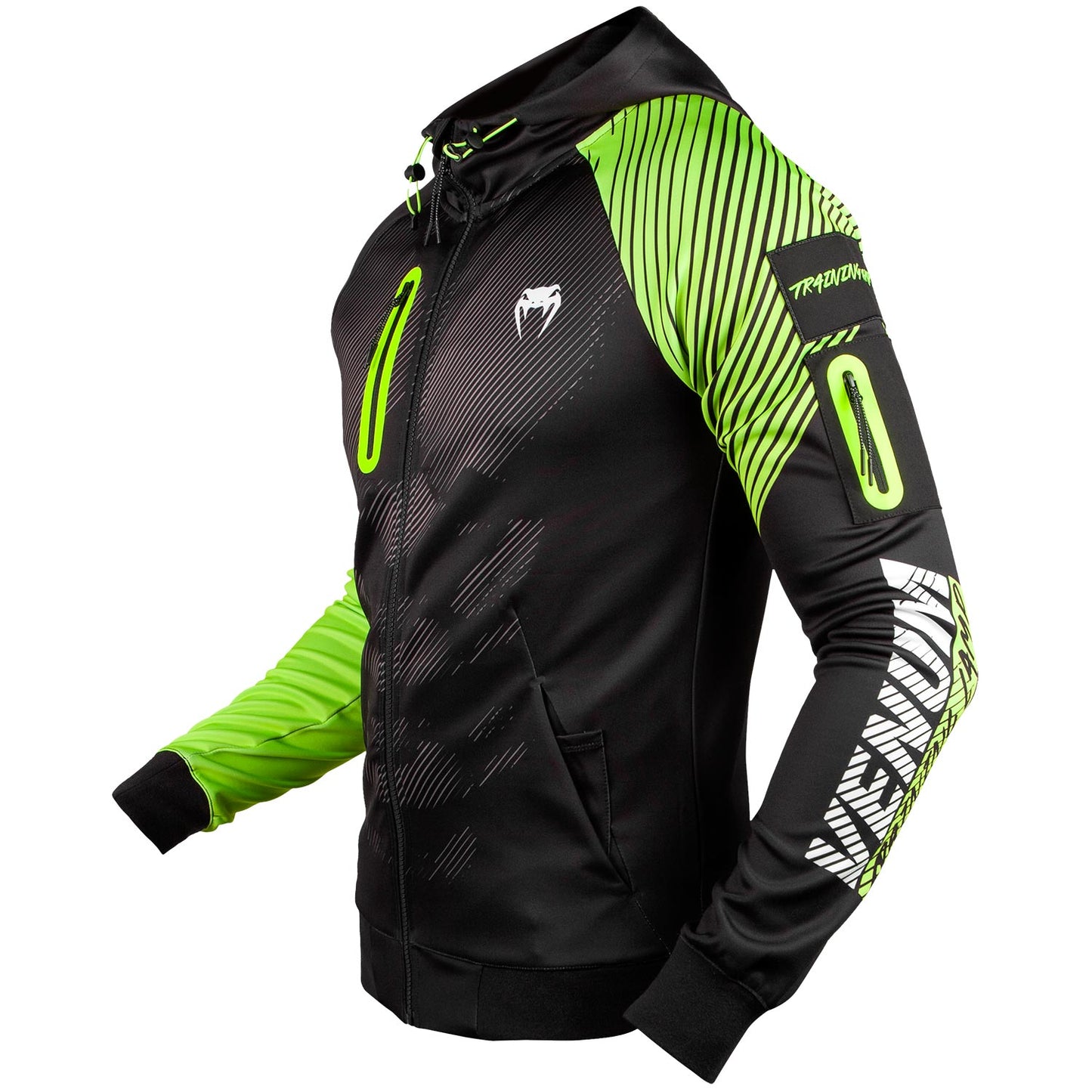 Sweatshirt Venum Training Camp 2.0 - Noir/Jaune Fluo - Exclusivité