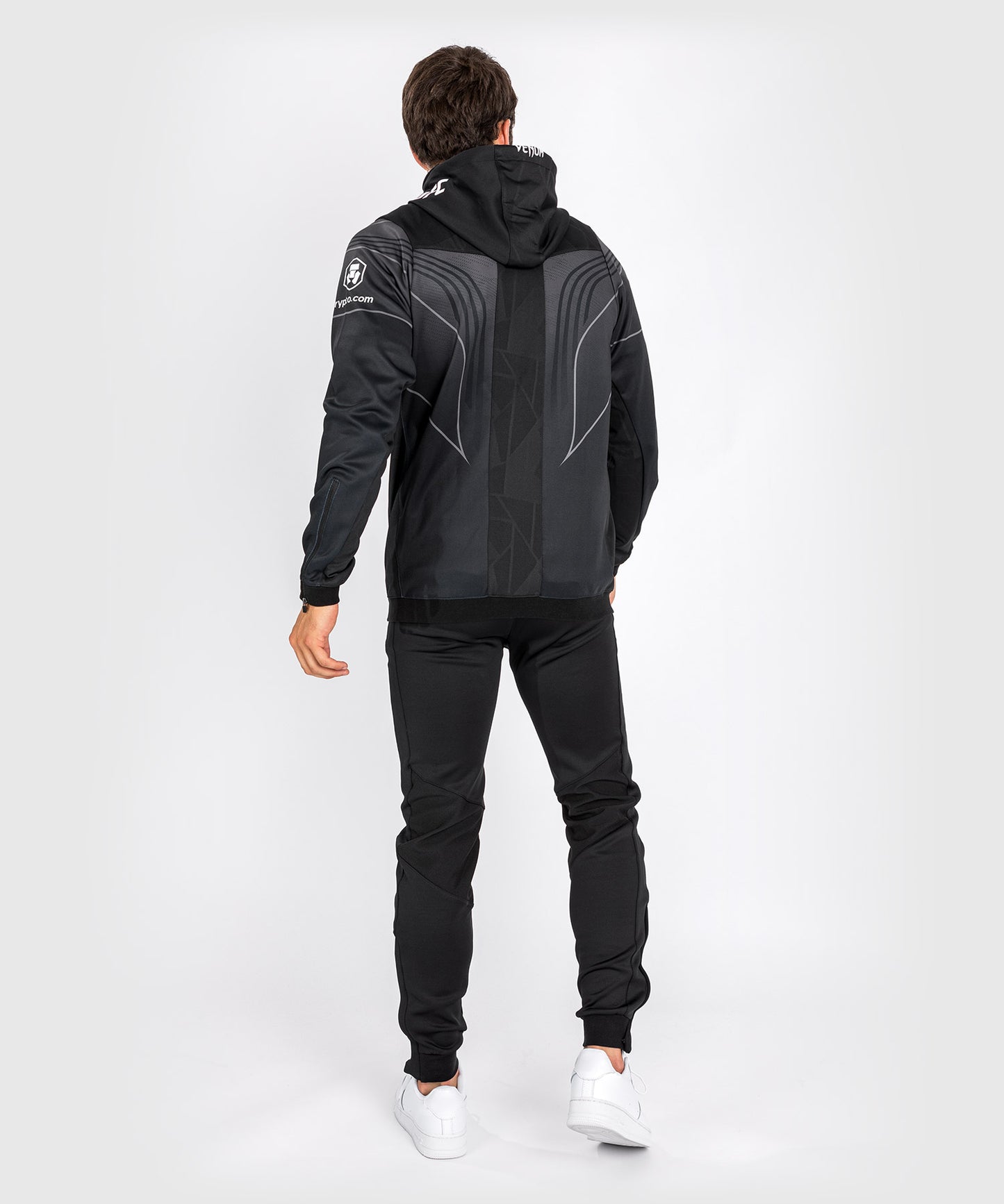 UFC Venum Authentic Fight Night 2.0 Männer Walkout Hoodie - schwarz