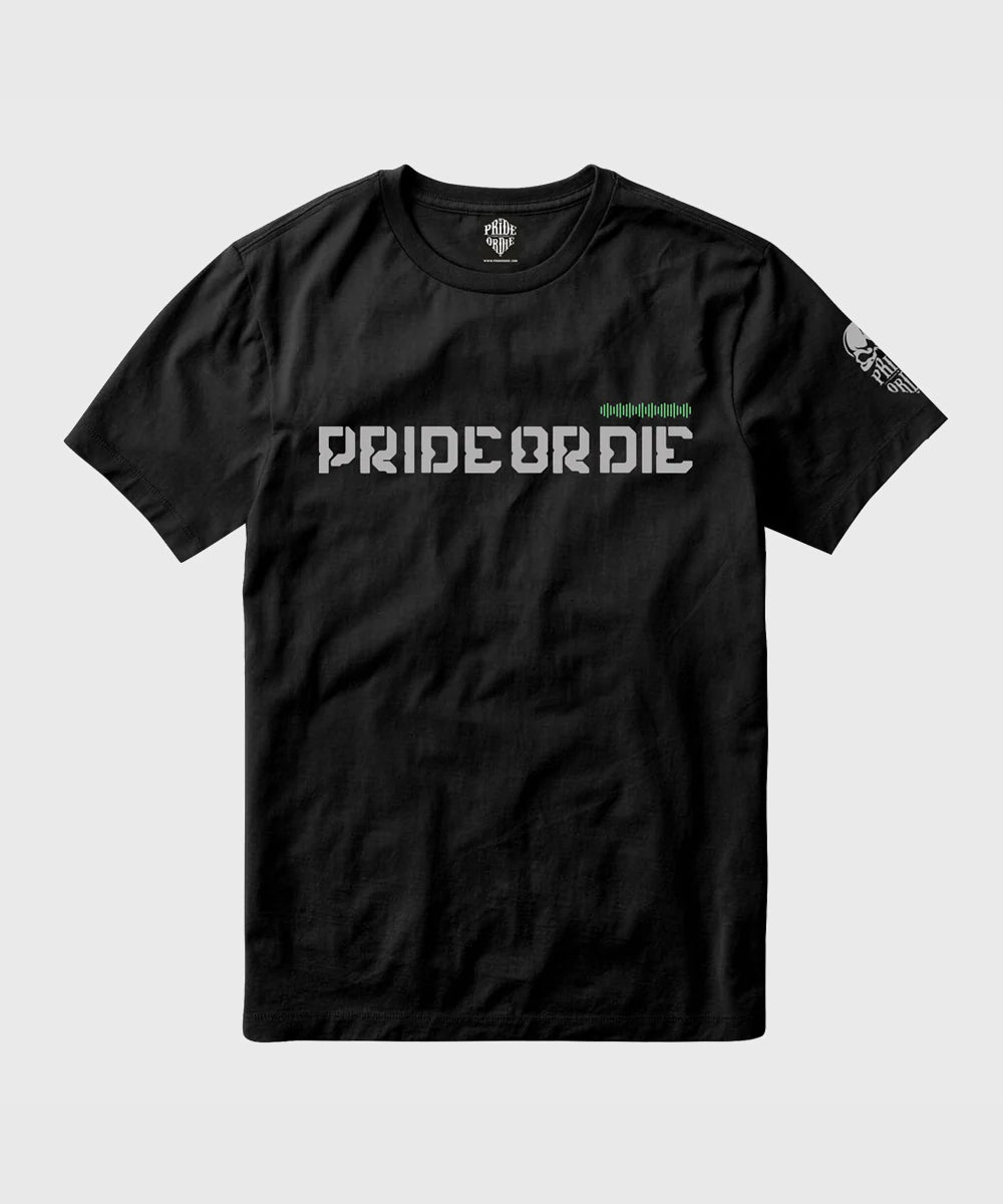 T-Shirt Pride Or Die Sound Of The Violence - Noir