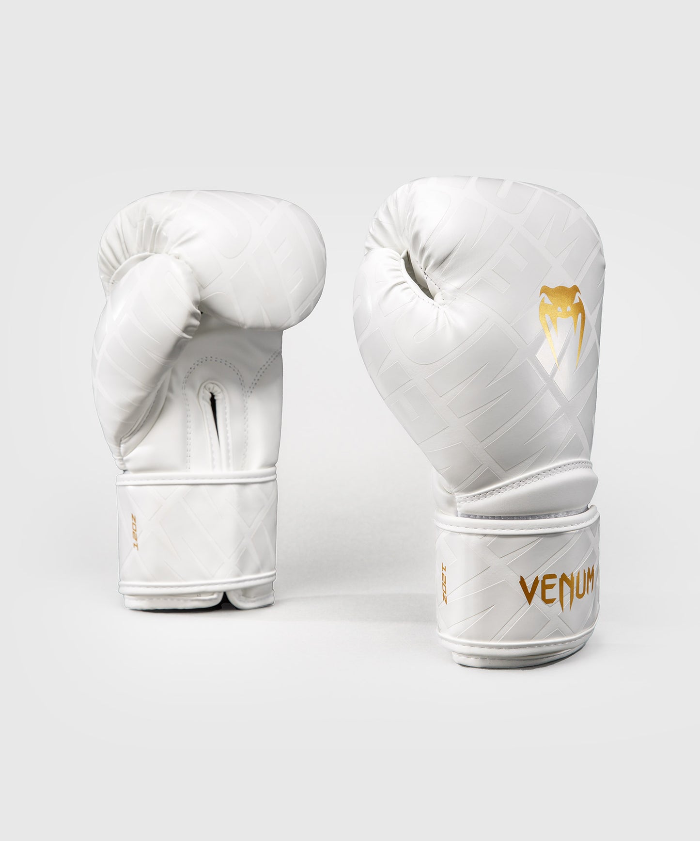 Venum Contender 1.5 XT 3D Guantes de Boxeo - Blanco/Oro