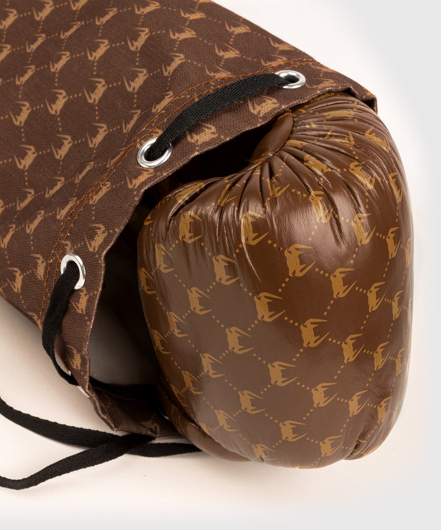 Guantes de boxeo Venum Coco Monogram Pro  - Marrón grisáceo