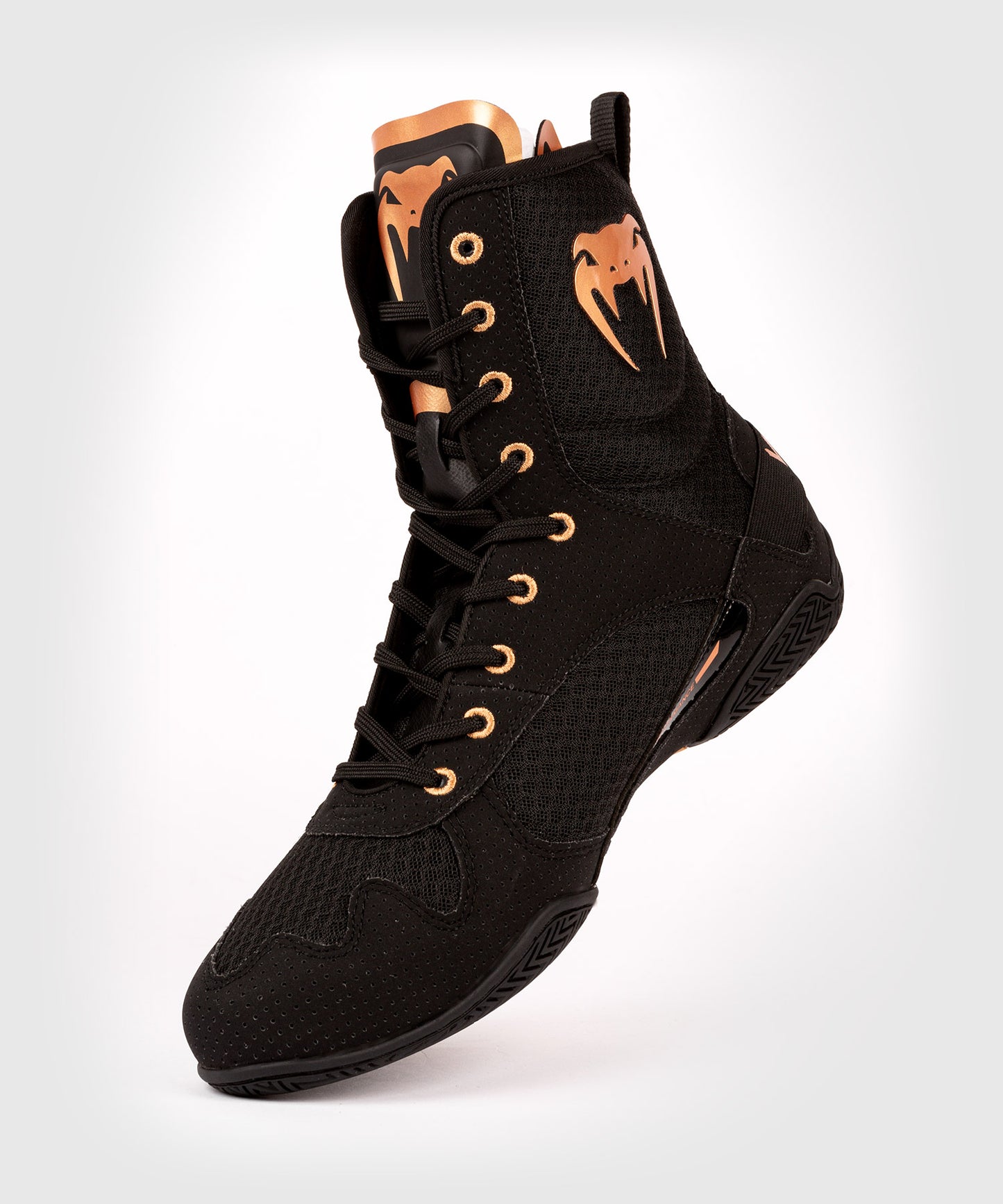 Elite Boxschuhe - Schwarz/Bronze