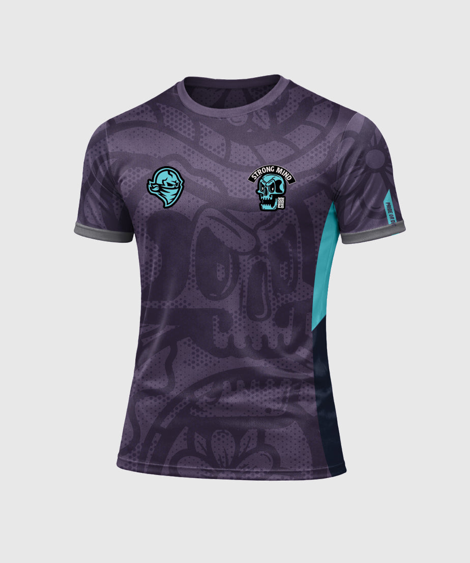 Pride Or Die Strong Mind Training T-Shirt - Purple