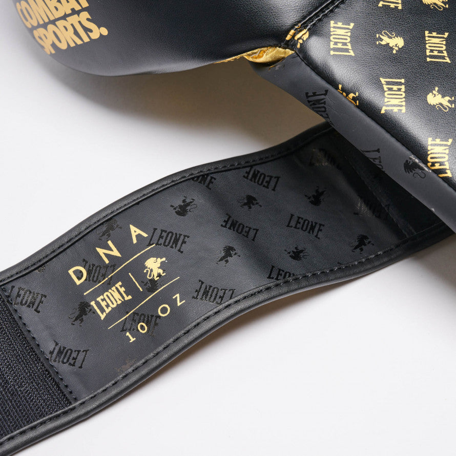 Leone DNA Guantes de Boxeo - Negro/Oro