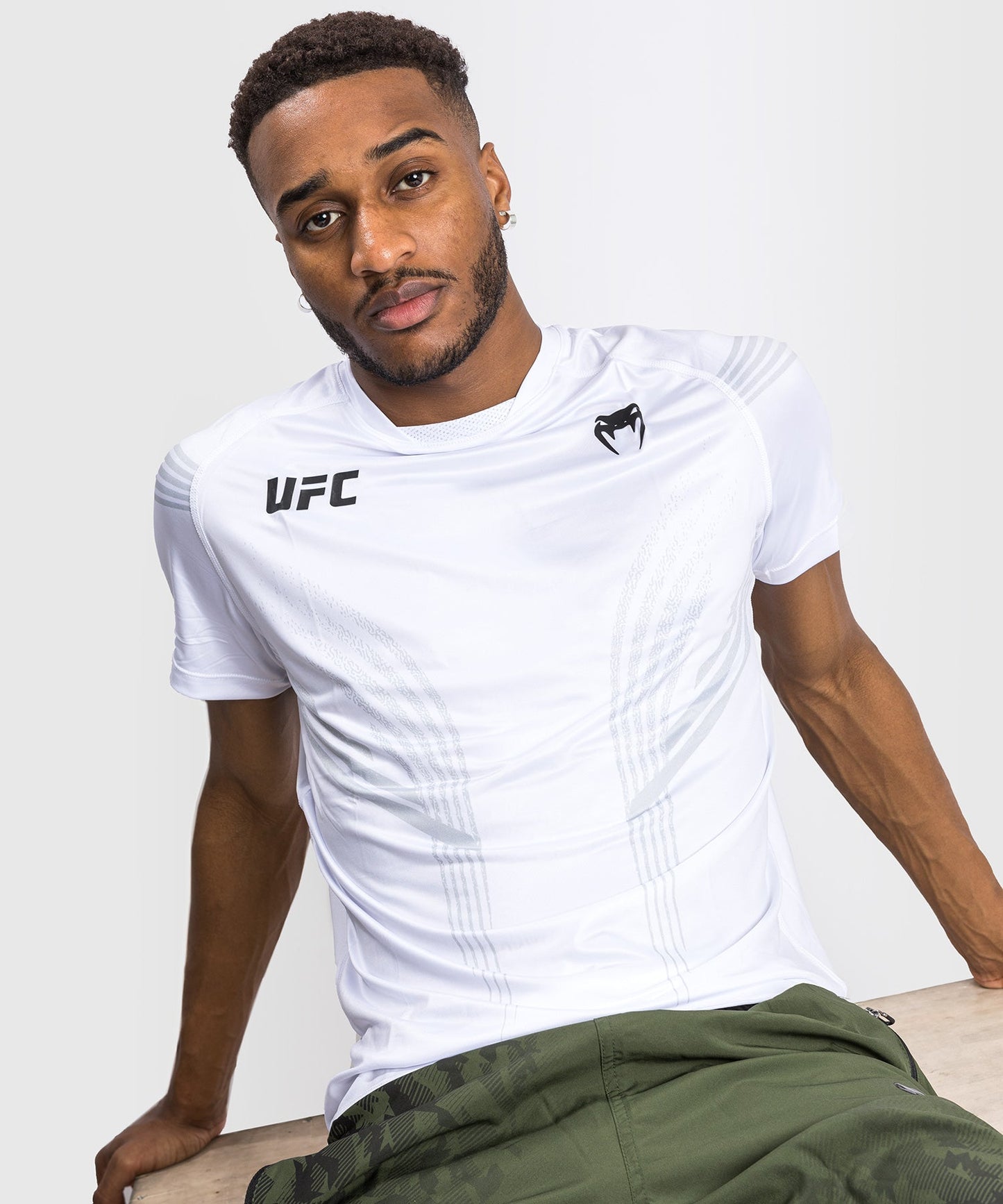Venum Pro Line Männer UFC Technisches T-Shirt - Weiß