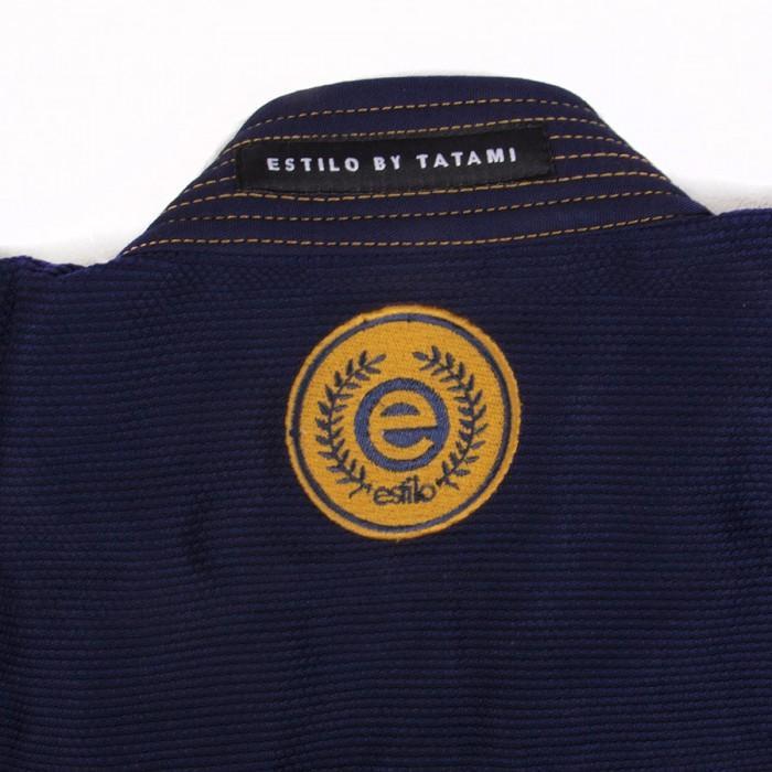 Tatami Fightwear Estilo 6.0 Kimono JJB - Blu Marino/Oro