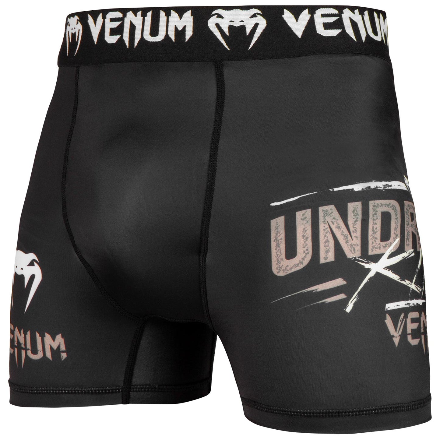 Short de compression court Venum Underground King - Noir/Sable