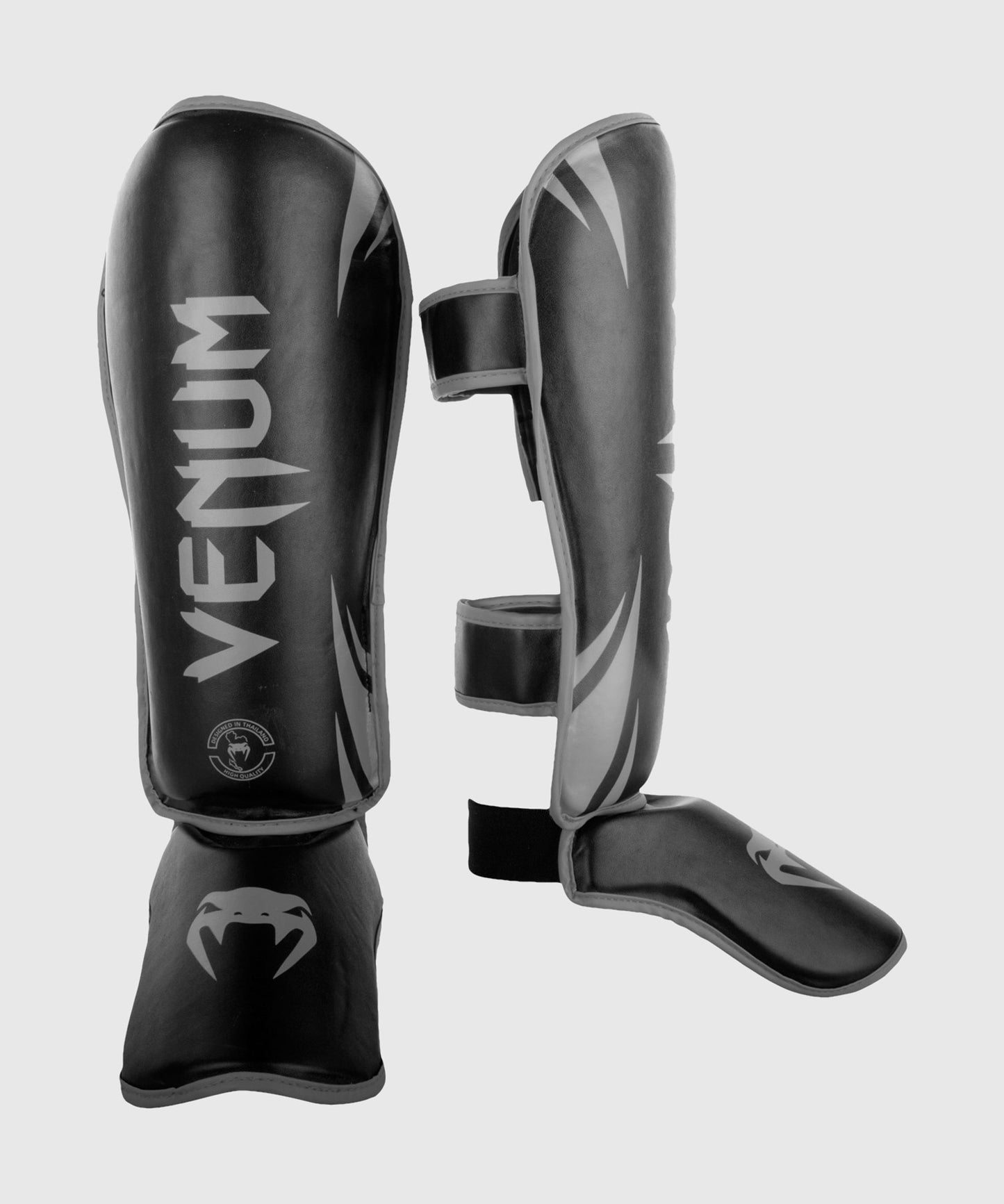 Espinilleras Standup Venum Challenger - Negro/Gris