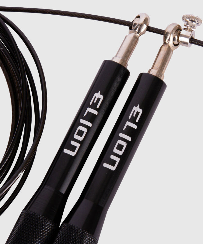 Elion Cuerda para Saltar Acero – Negro