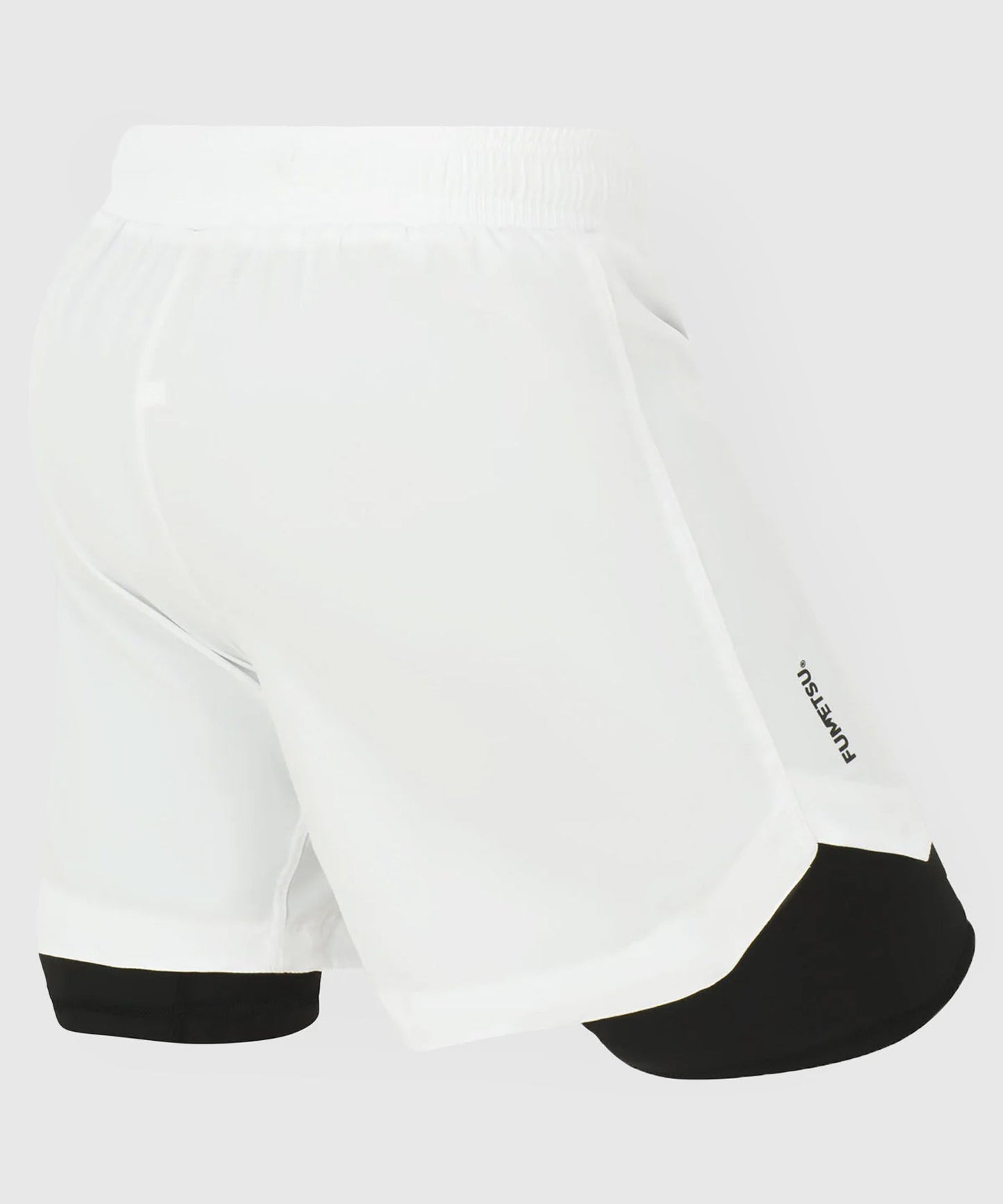Fumetsu Dual Layer Origins Fightshorts - Bianco