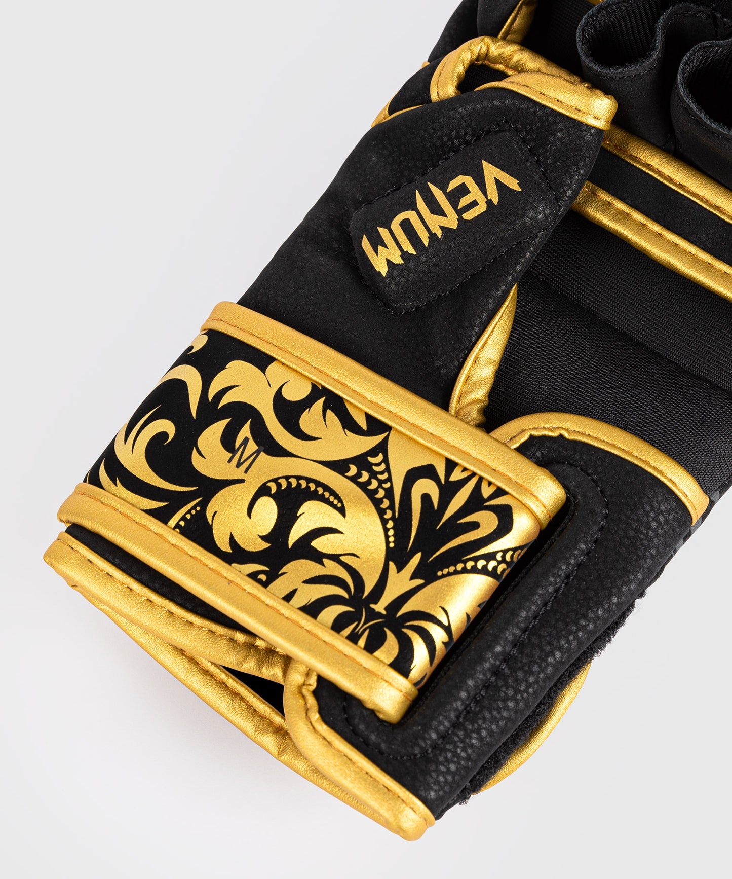 Gants de sparring MMA Serpenti Venum - Noir/Argent/Or