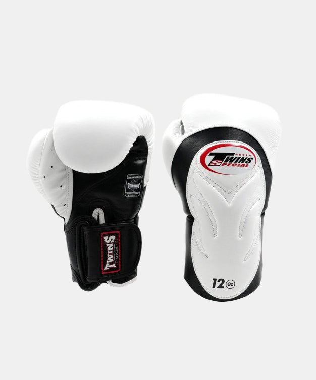Gants de Boxe Twins BGVL6 - Blanc/Noir