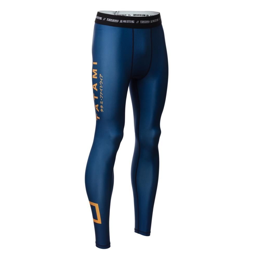 Pantalon de Compression Tatami Fightwear Katana - Bleu Marine