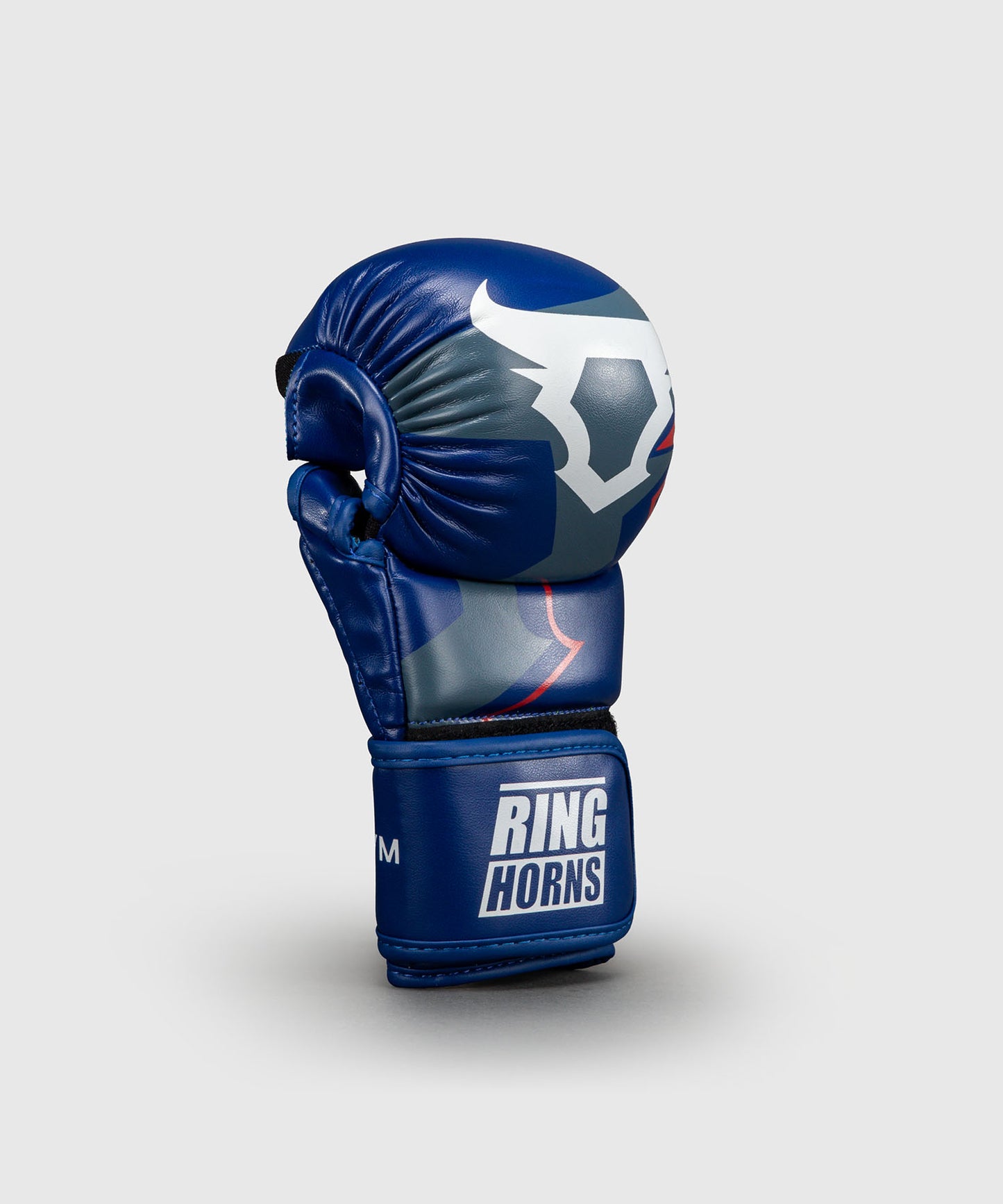 Venum Ringhorns Charger MMA-Sparring-Handschuhe - Marineblau/Rot
