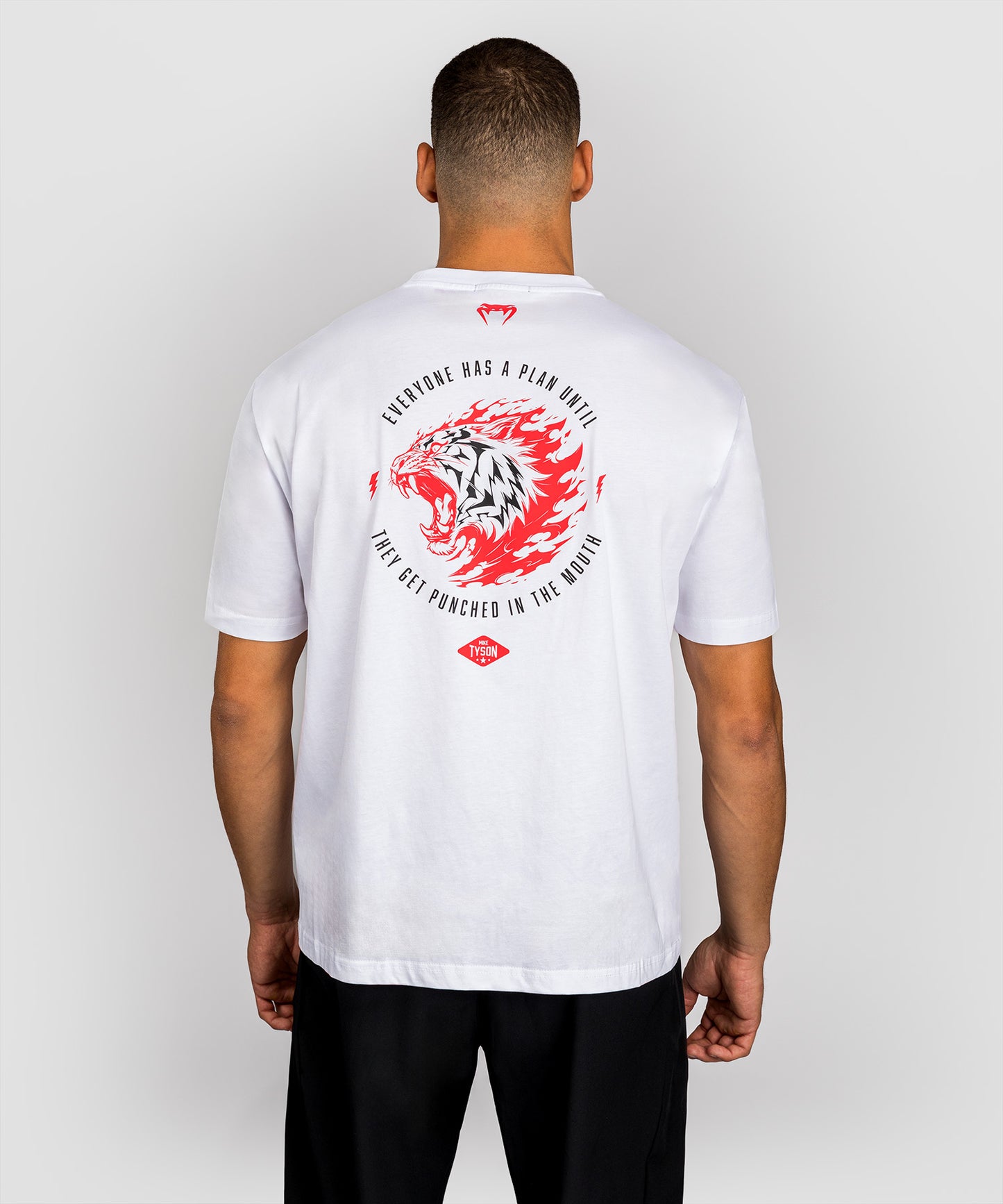 T-Shirt Venum x Mike Tyson Tiger - Blanc Optique