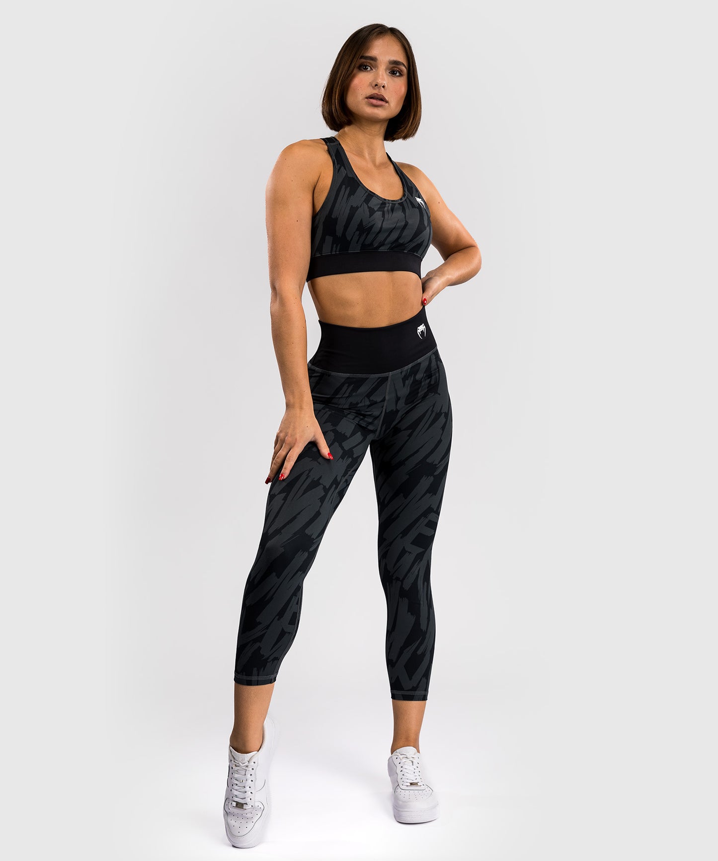 Venum Graffiti Leggings de Largo Completo para Mujer - Carbón Urbano