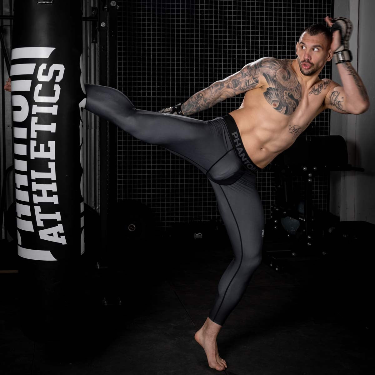 Phantom Athletics Apex Pantalones de Compresión - Negro