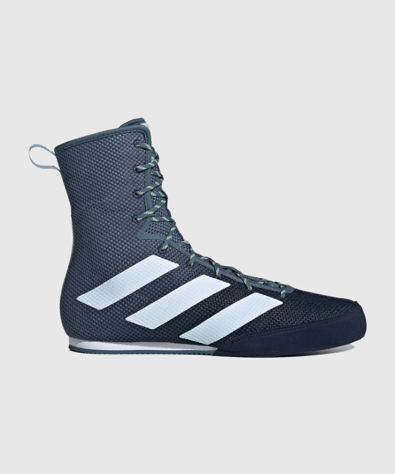 Adidas Box Hog 3 Boxschuhe - Blau/Grau/Blanc