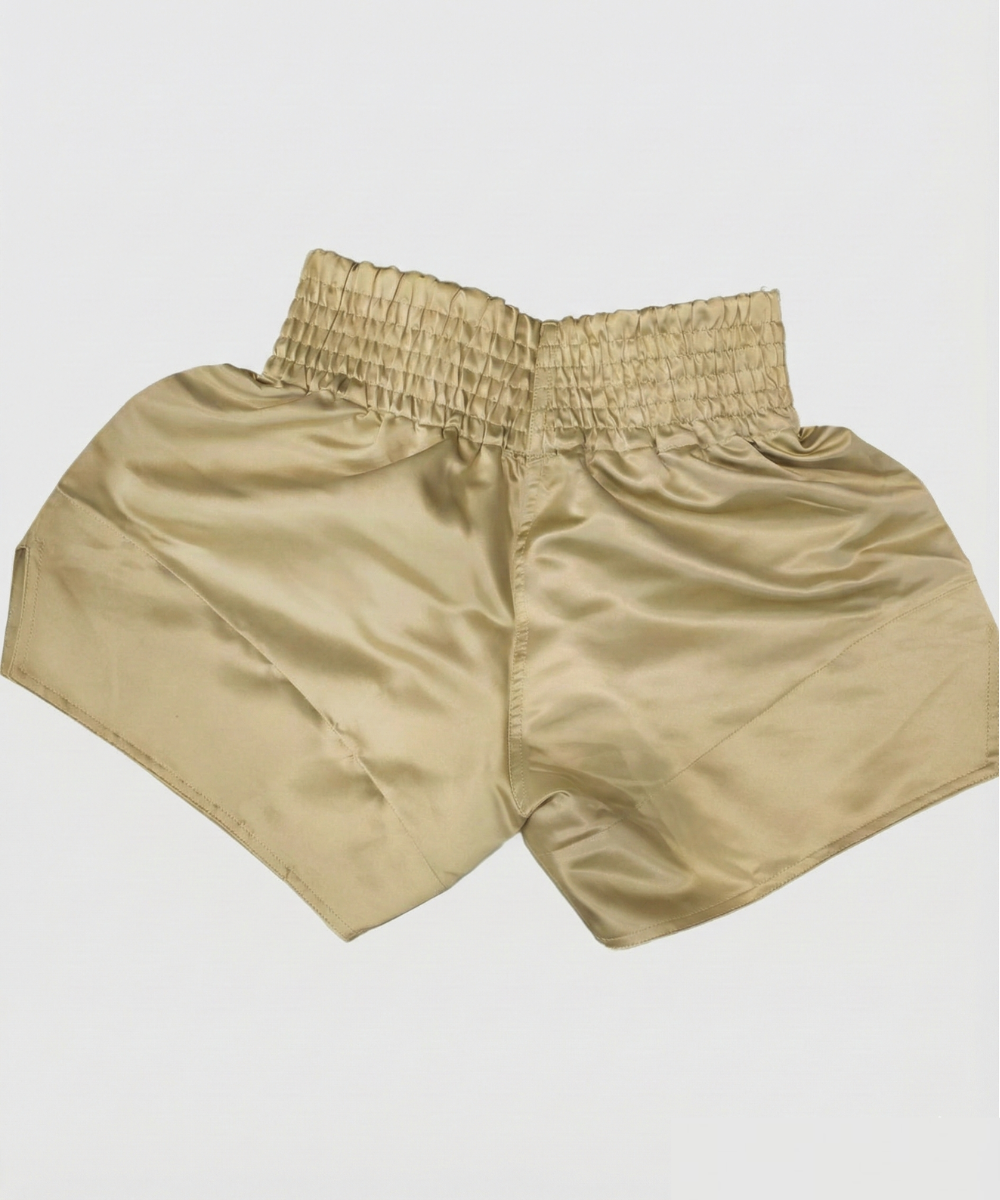 Everlast Pantalones de Muay Thai - Oro/Negro