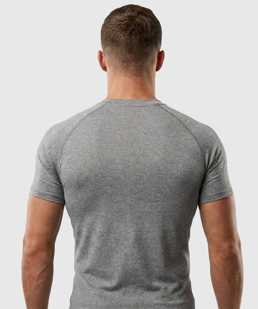 Tyce Skin Short-Sleeve Compression T-Shirt - Grey