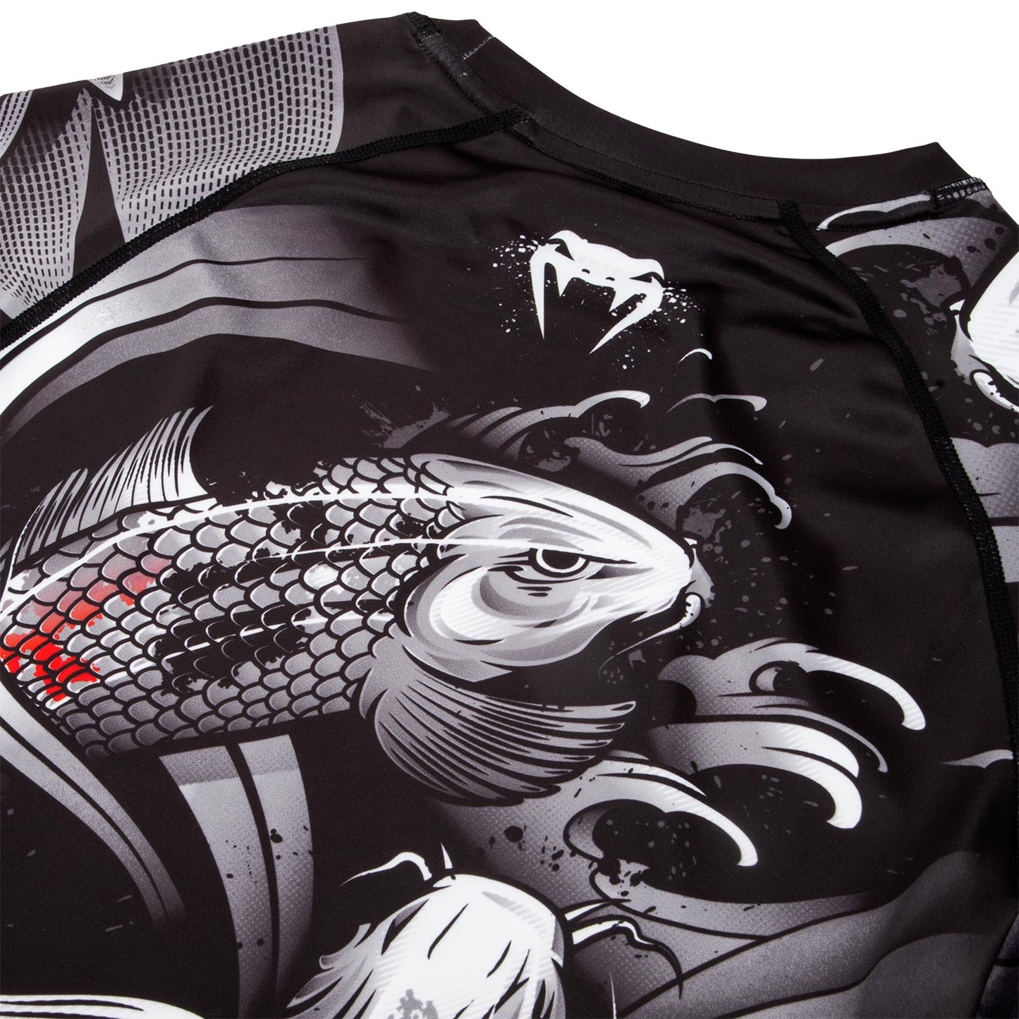 Venum Koi 2.0 Rashguard - Langarm - Schwarz/Weiß