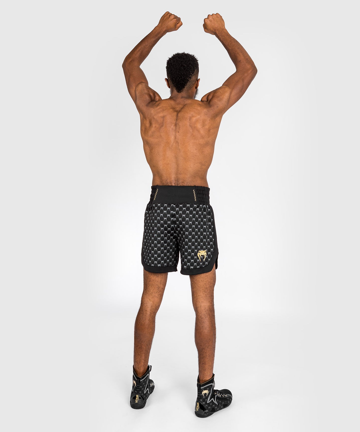 Shorts de Boxeo Venum Monogram - Negro
