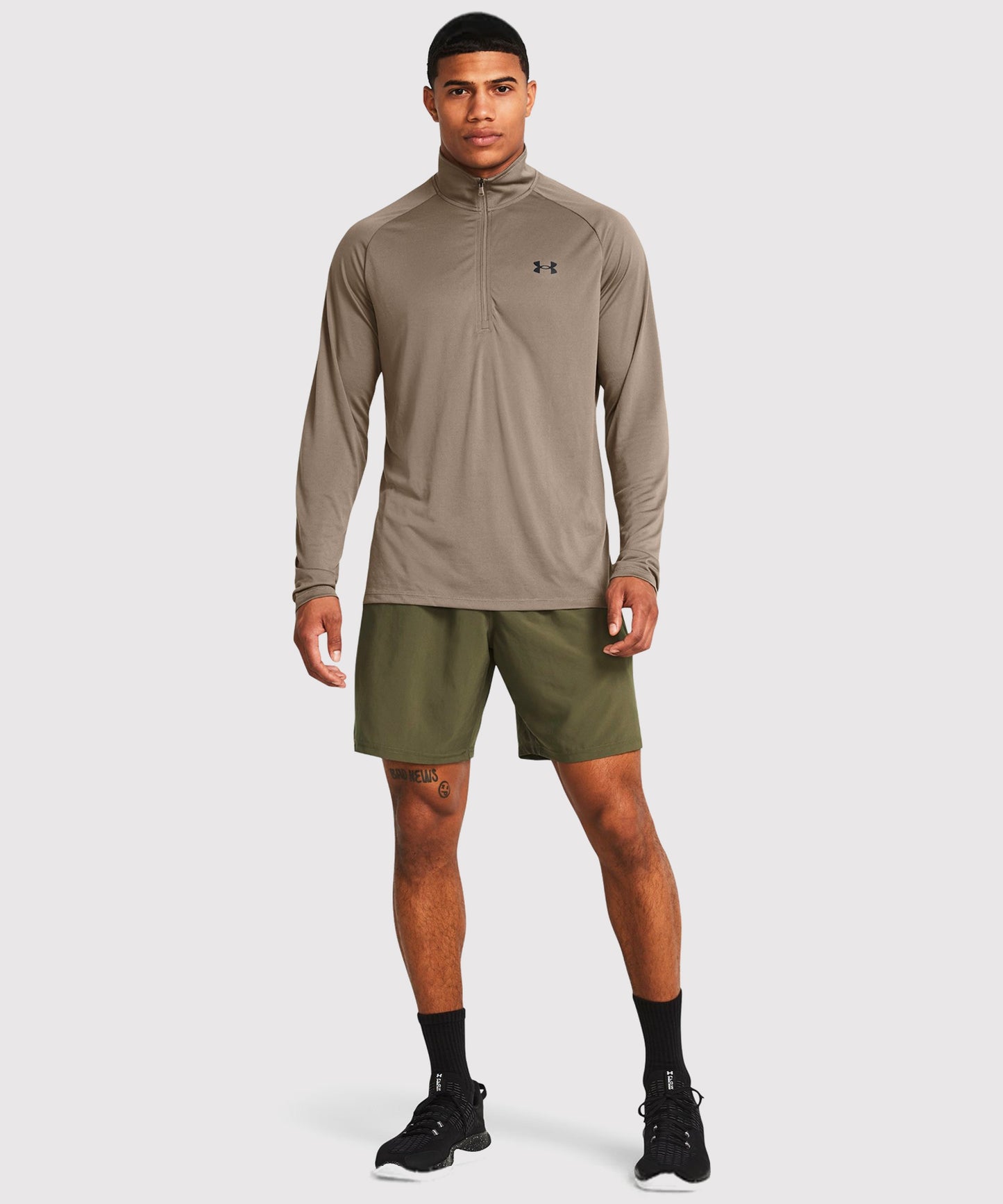 Short Under Armour Ua Woven Wordmark - Kaki