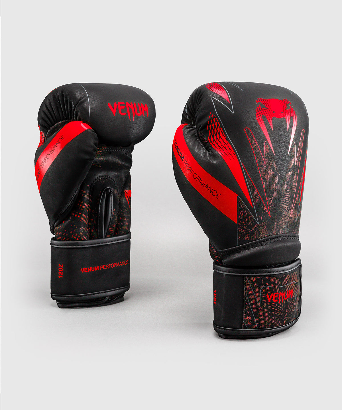 Gants de boxe Impact Venum Amazonia Reborn - Noir/Rouge